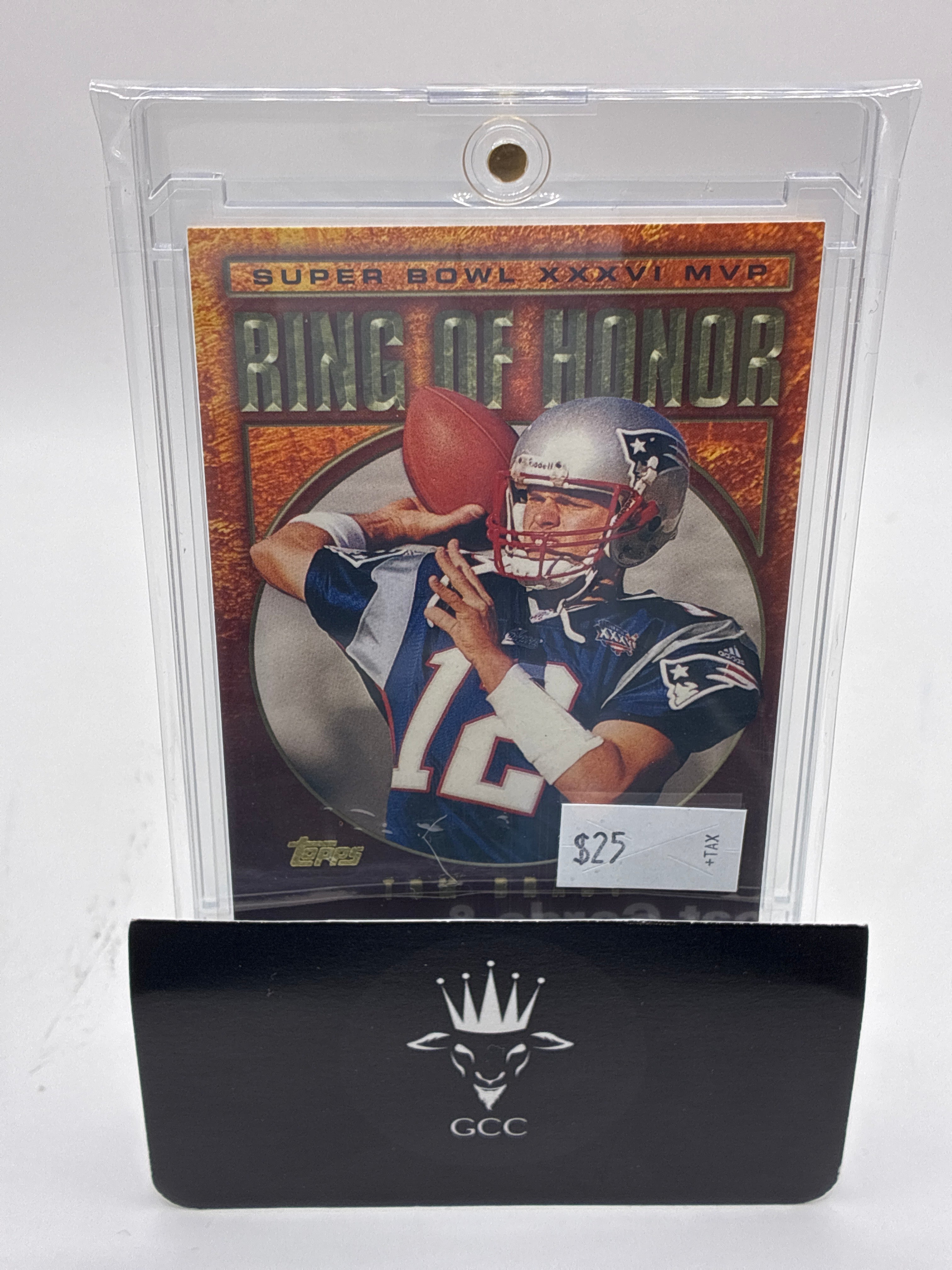 2002 Topps Ring of Honor Tom Brady