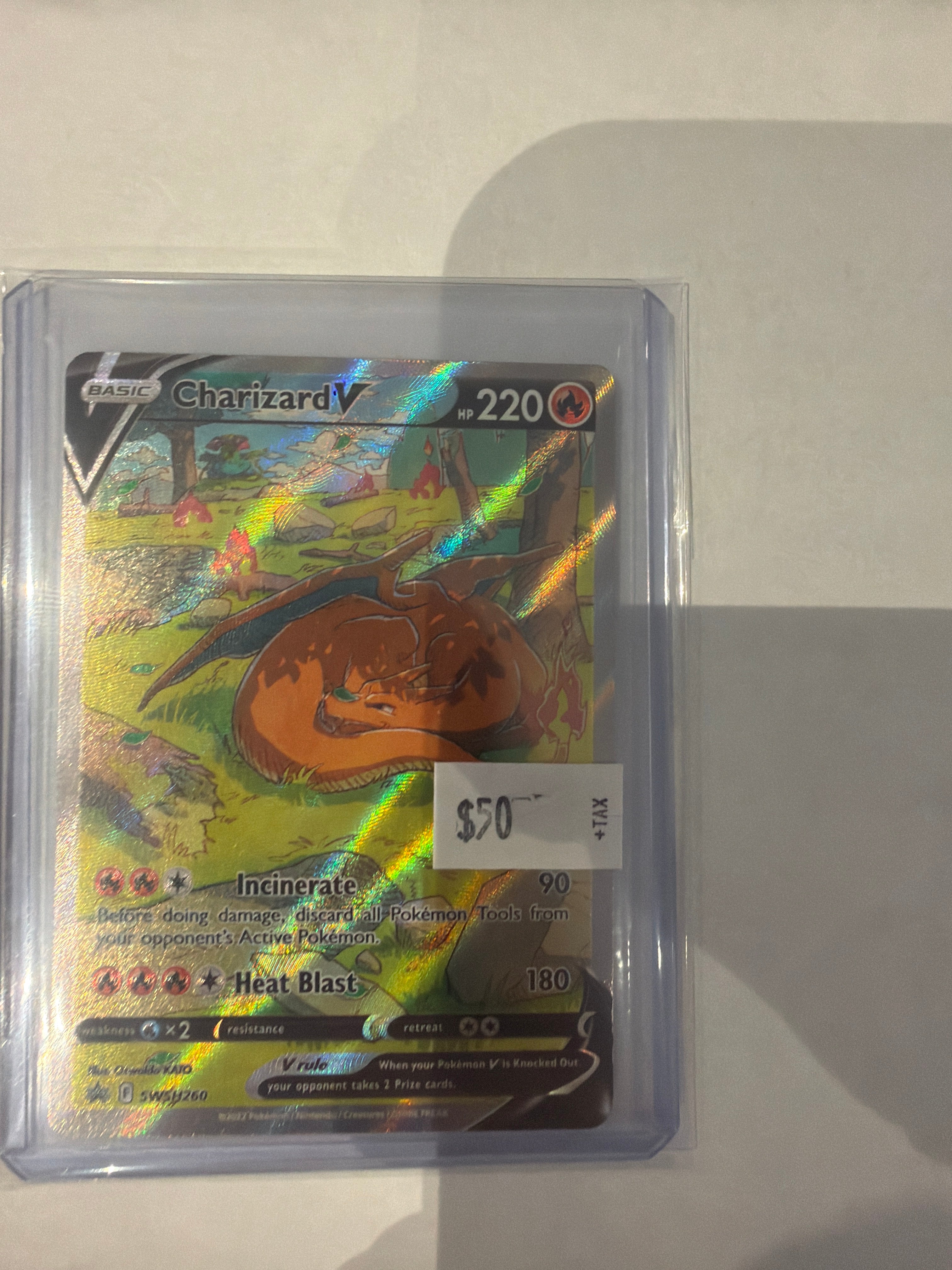 Charizard swsh260 promo