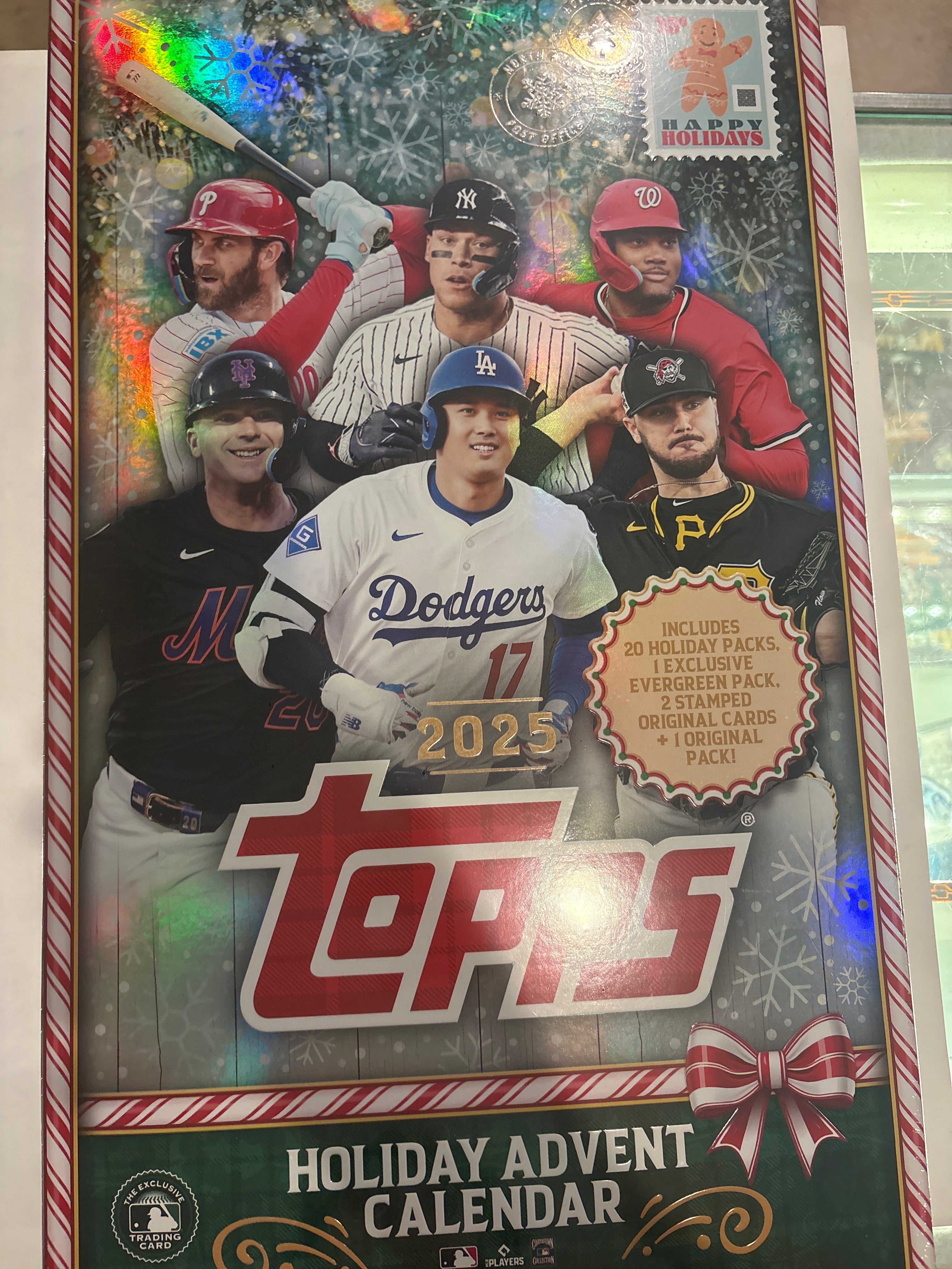 2025 Topps Holiday Basketball Advent Calendar