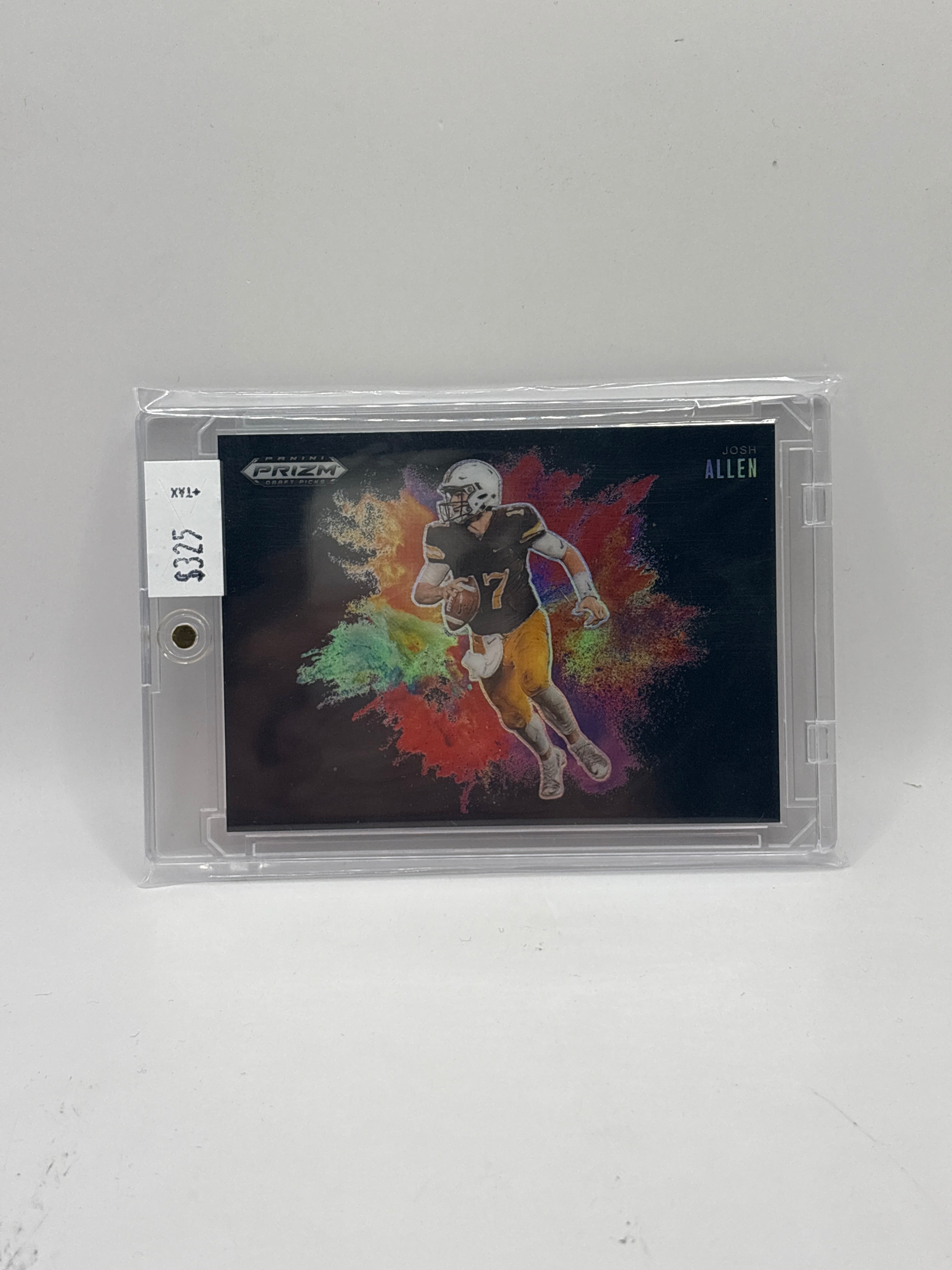 2025 Panini Prizm Draft Picks Black Color Blast Josh Allen #25