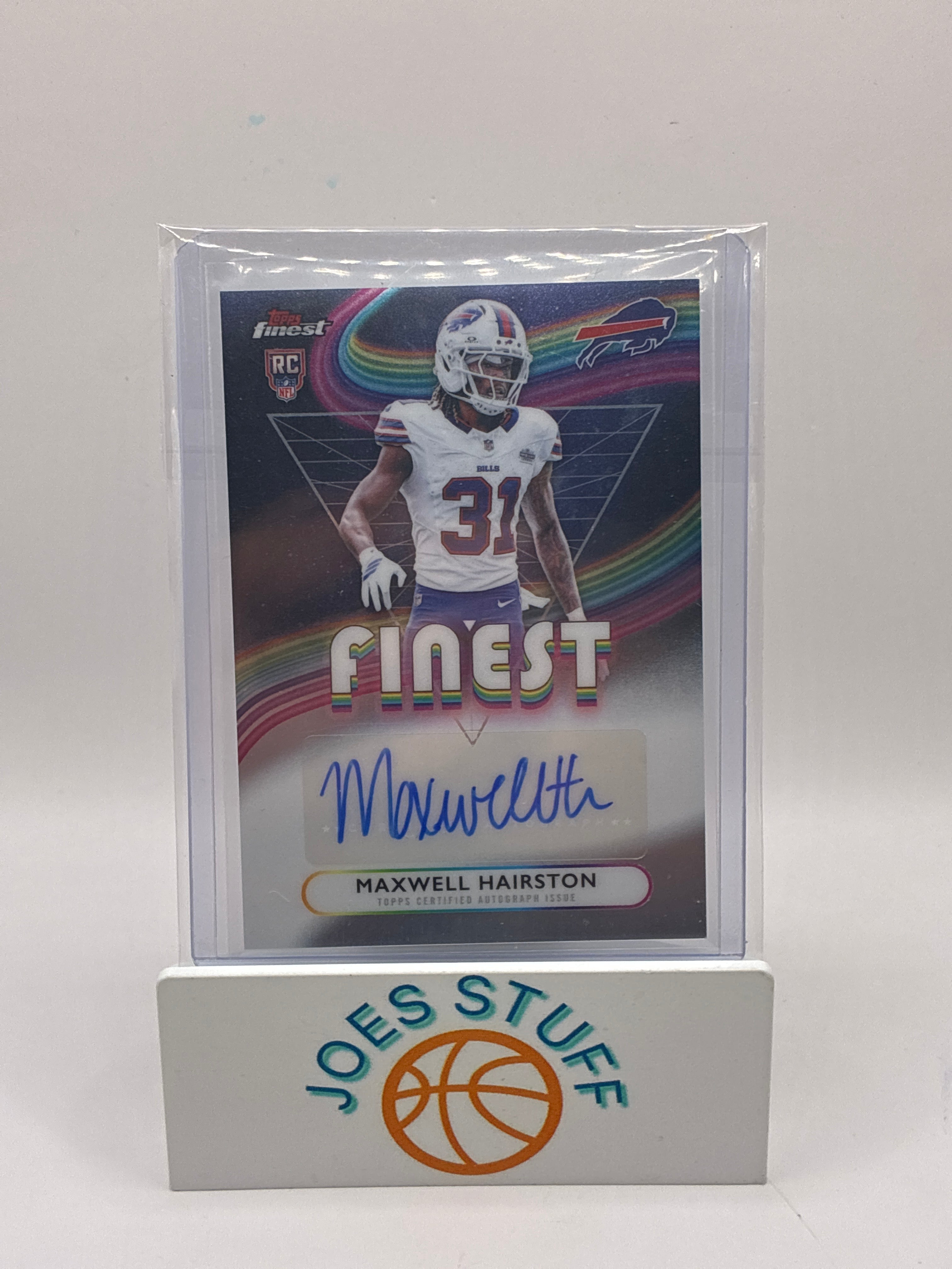 2025 Topps Finest Maxwell Hairston Autograph