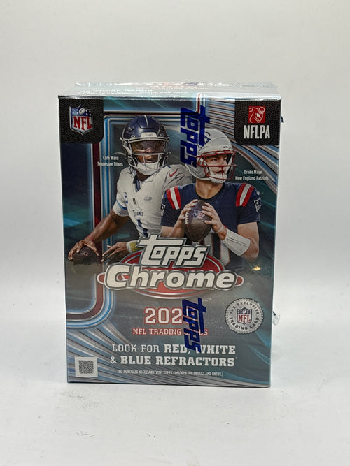2025 Topps Chrome NFL Blaster Box