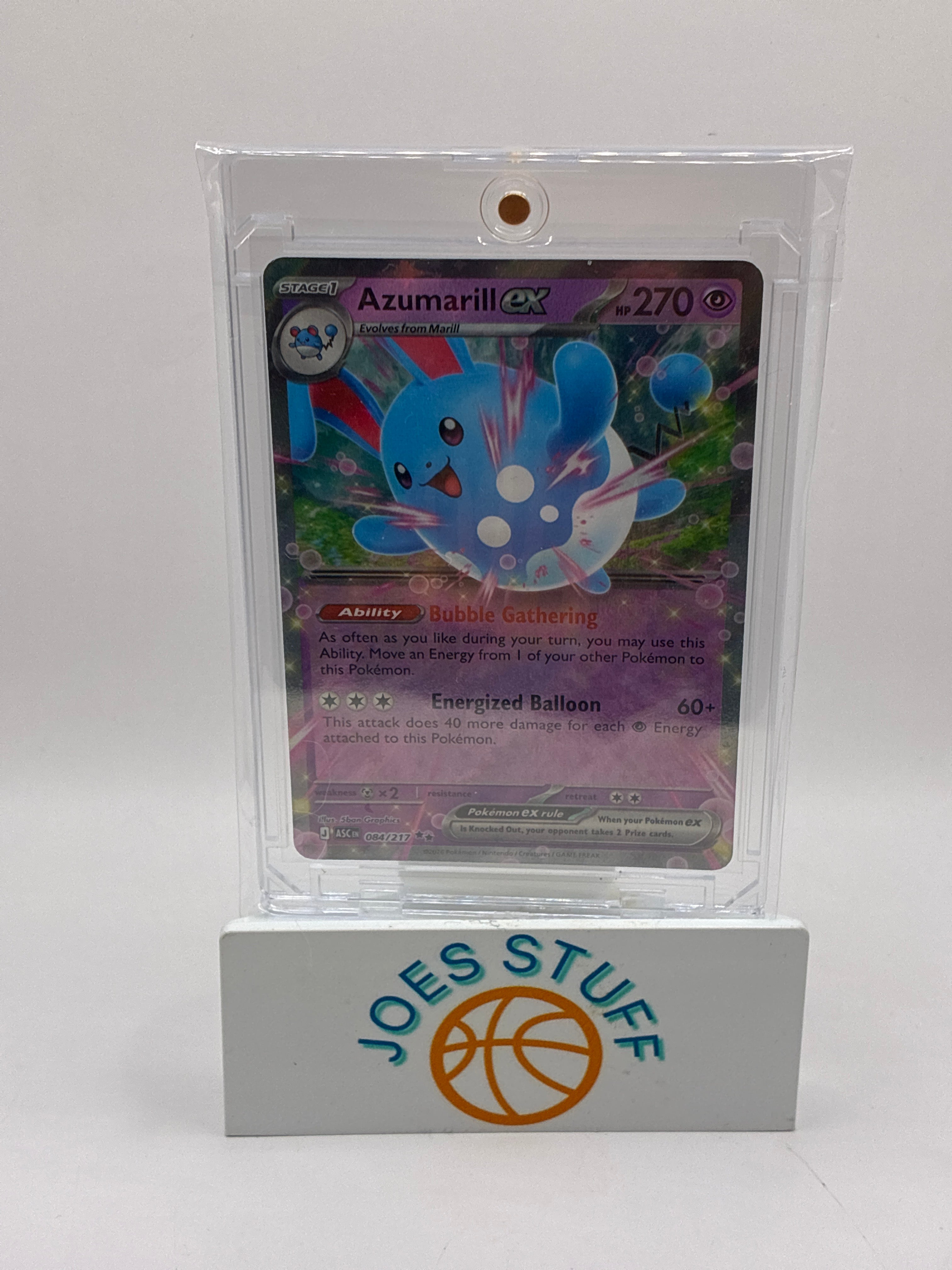 Azumarill ex 084/217 Me: Ascended Heroes Holo