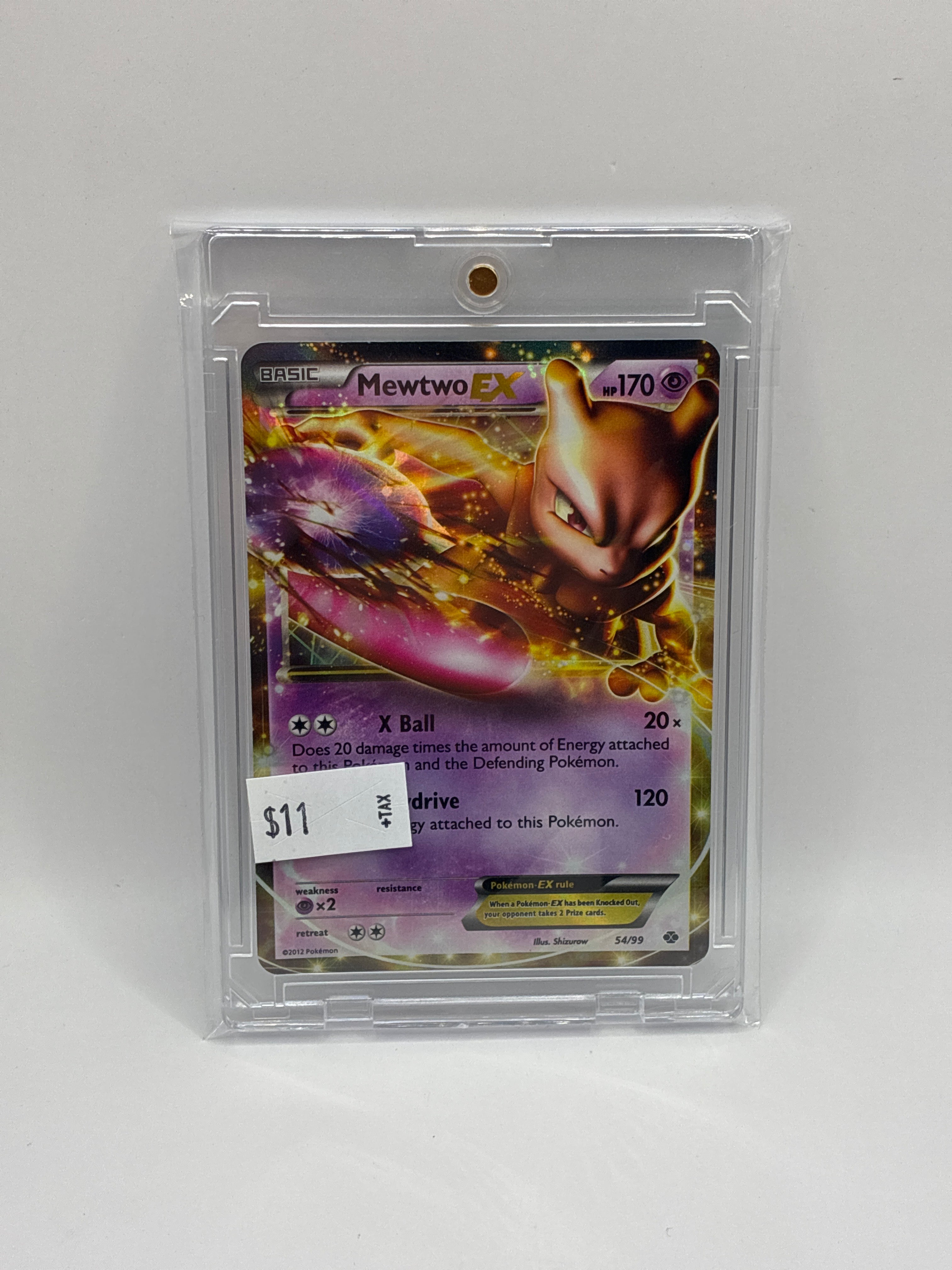 Mewtwo EX 54/113 Legendary Treasures Holo