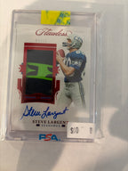 2021 flawless Steve Largent auto patch 4/15