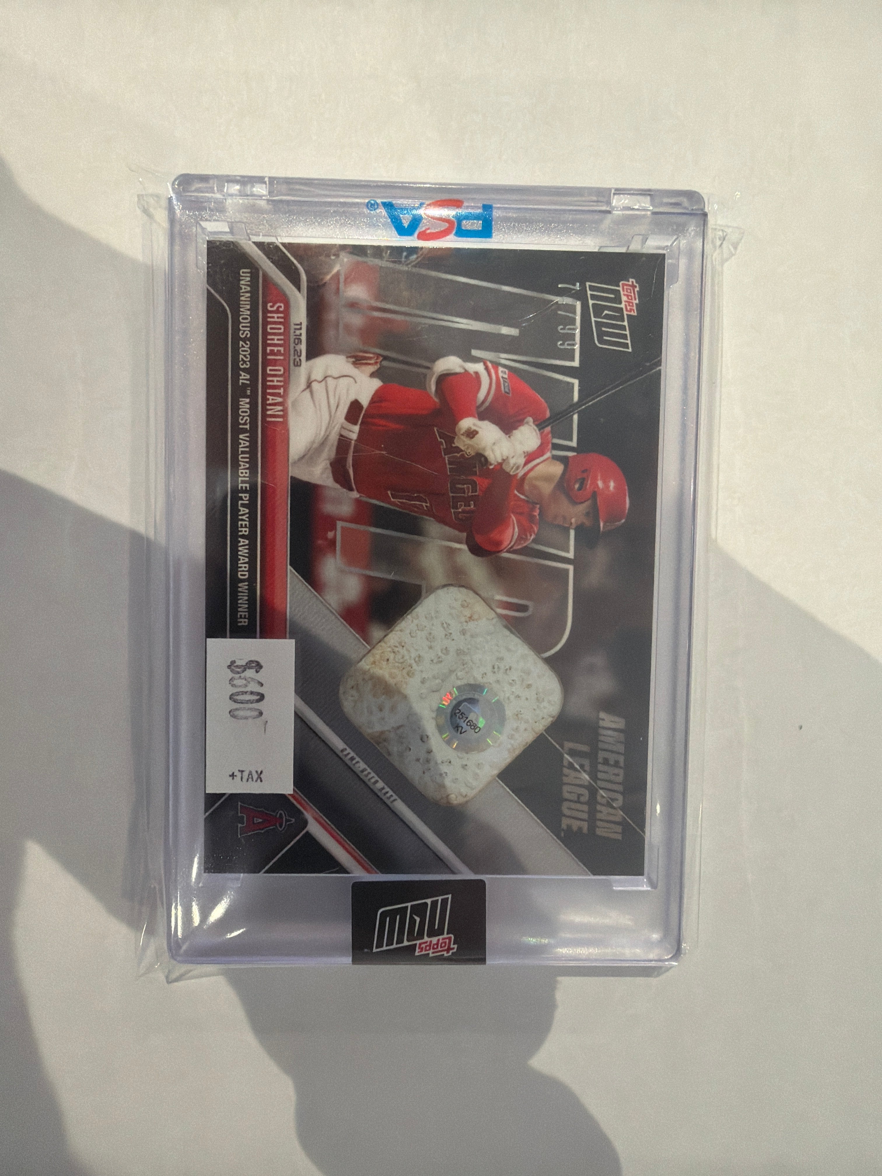 2023 topps now Shohei Ohtani Memorabilia “Base” 74/99