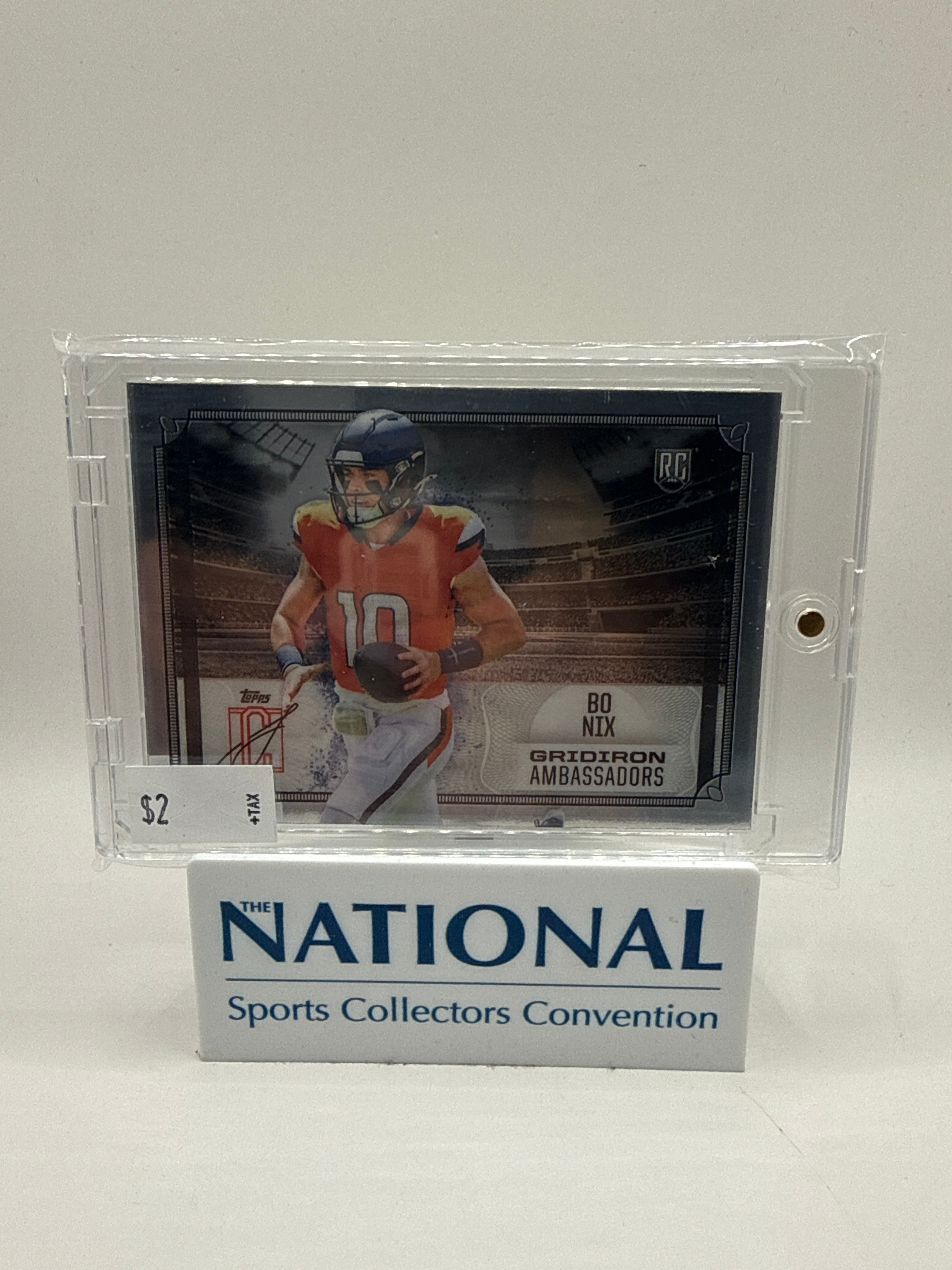 2025 Topps Signature Class Bo Nix Gridiron Ambassadors
