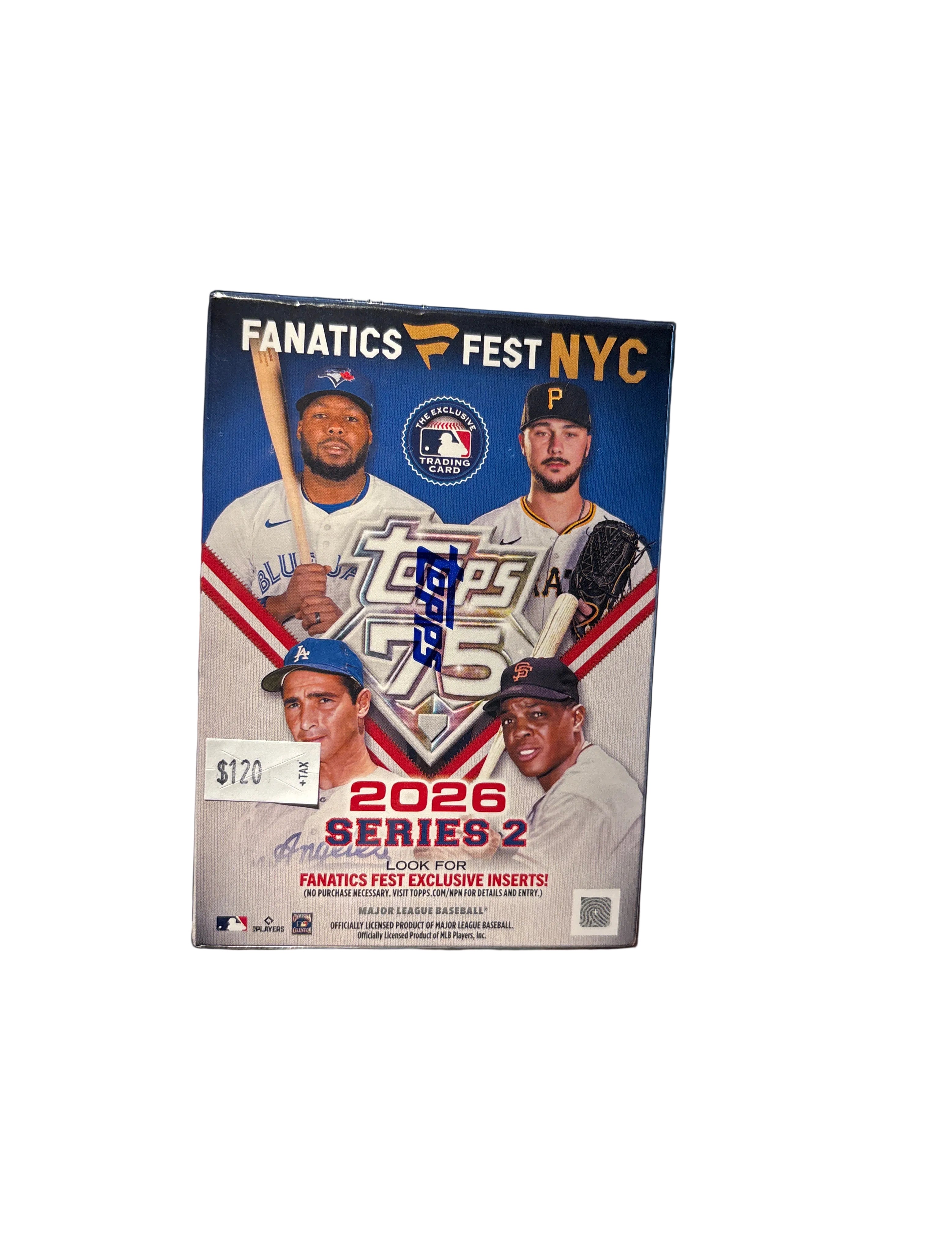 2026 Topps 75th Series 2 (Fanatics Fest NYC Exclusive) Blaster Box ￼