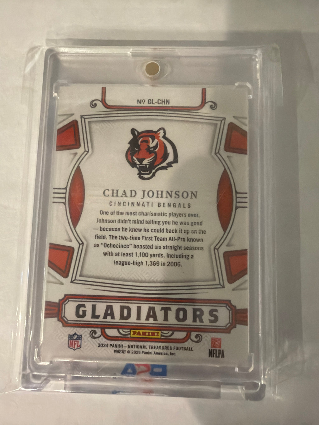 2024 Gladiators Chad Johnson 11/25