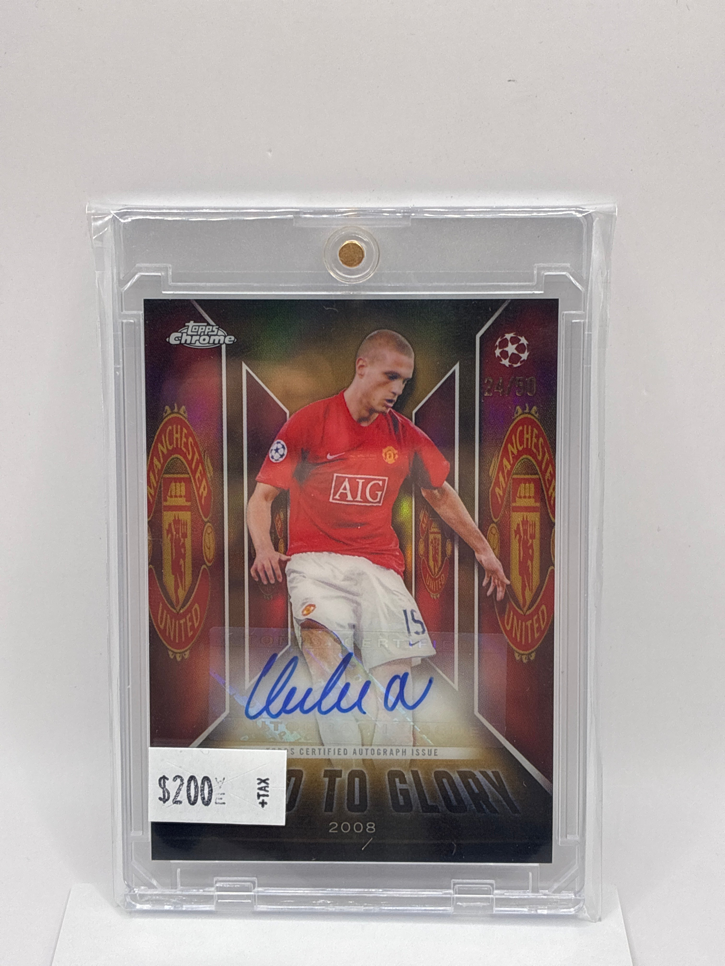2026 Topps Chrome Nemanja Vidić Autograph Road To Glory 24/50
