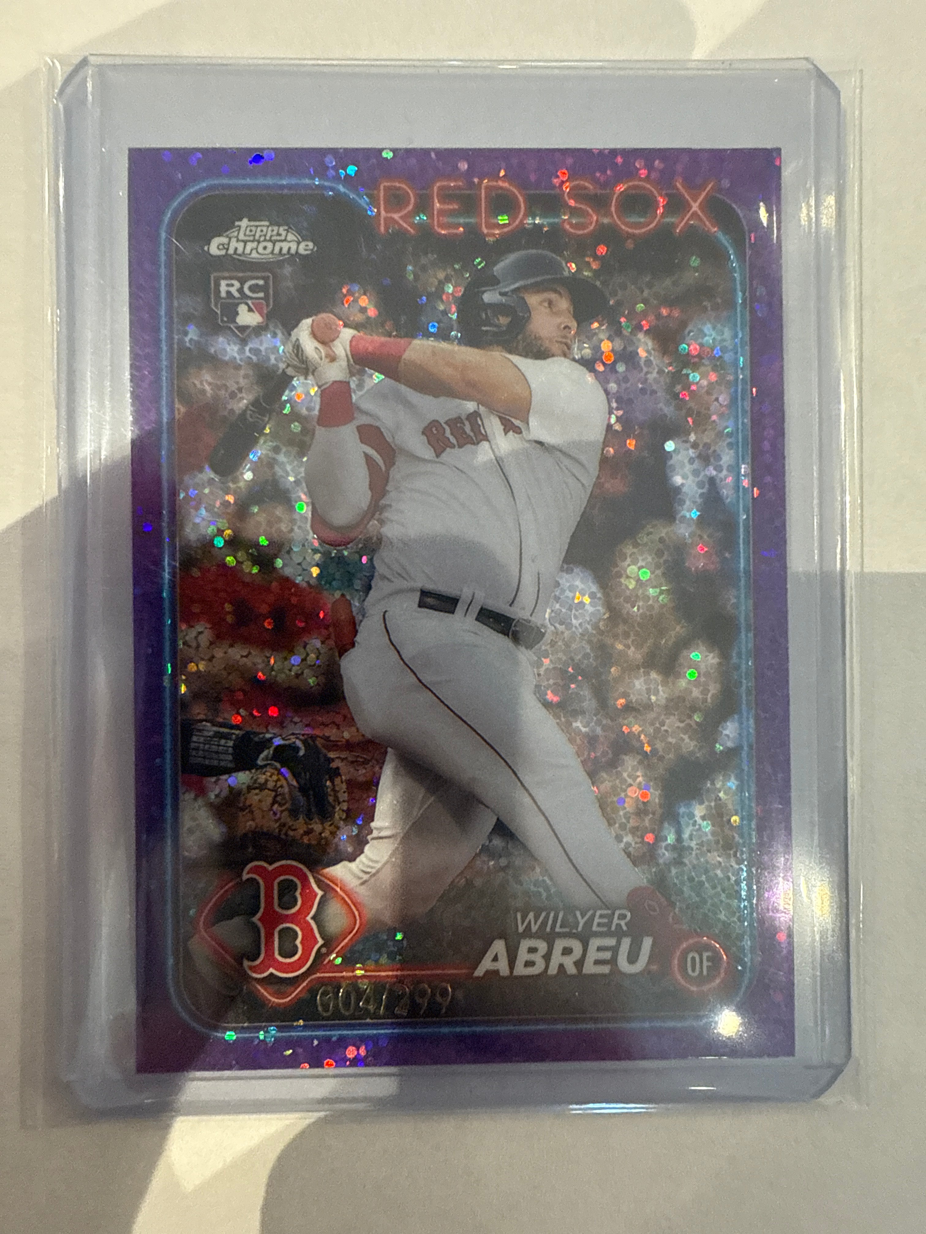2024 Topps Chrome Wilyer Abreu 4/299