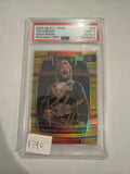 2022 Select WWE Gold On Card Autograph Prizm 03/10 Ted Dibiase (Million Dollarman) PSA 9/9