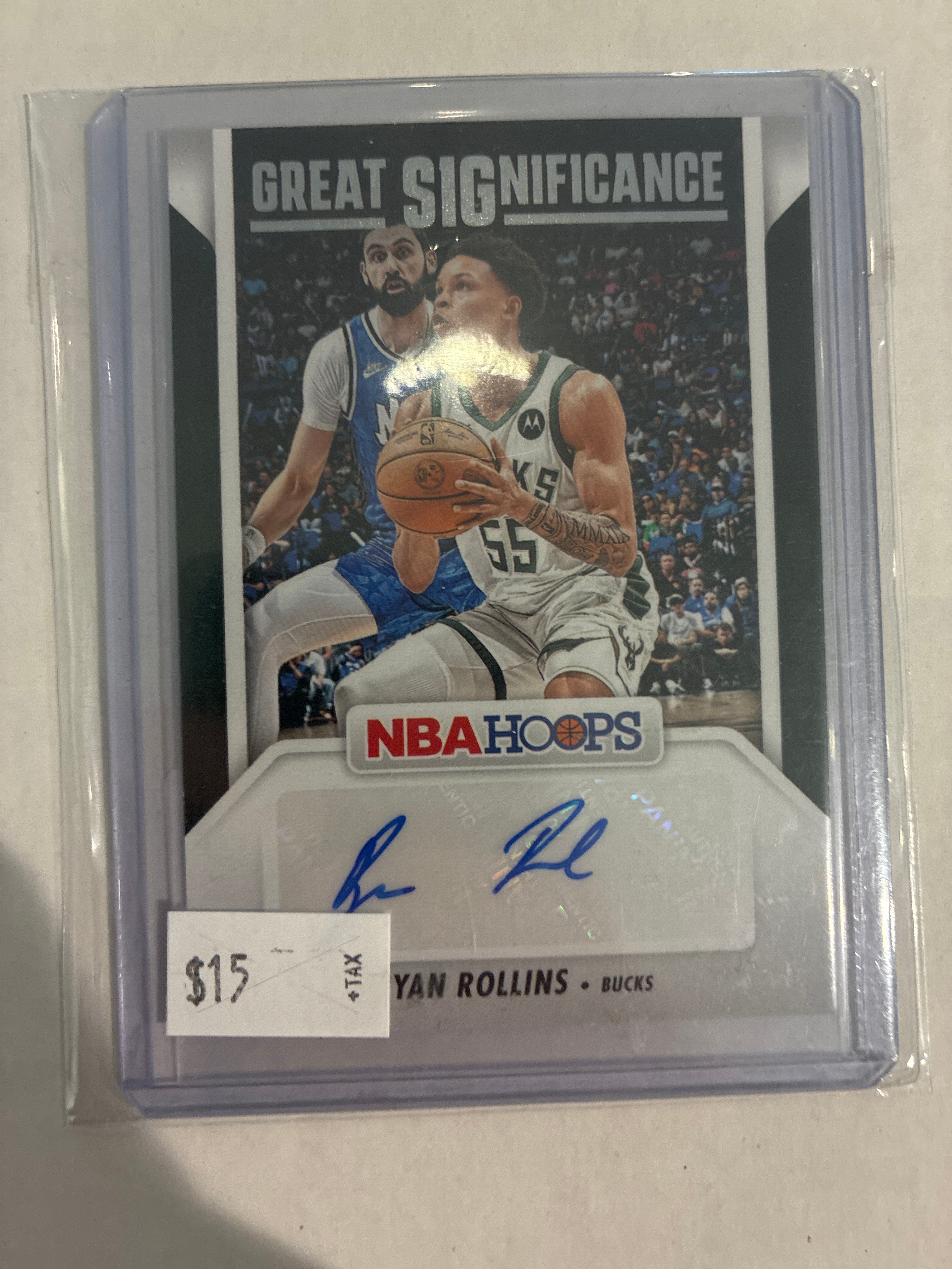 2024-25 NBA Hoops Ryan Rollins Auto