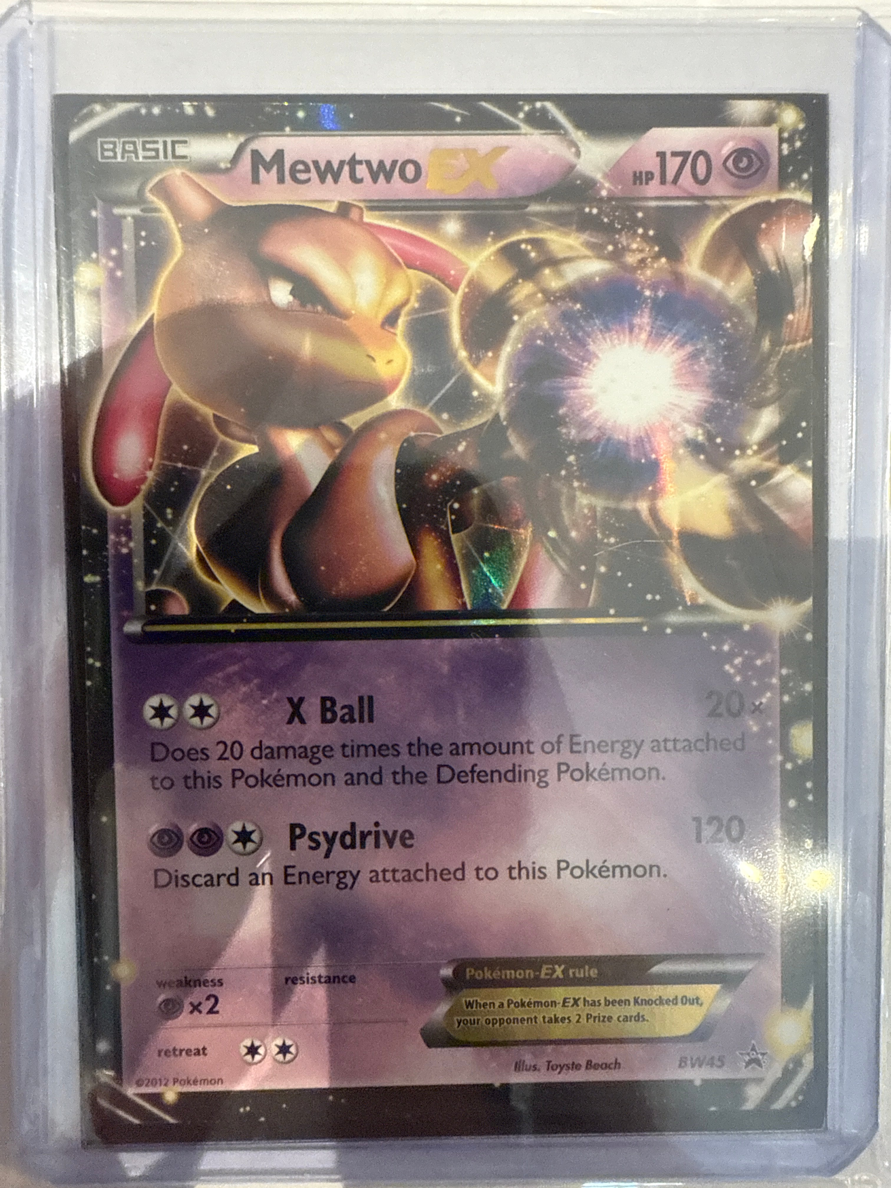 Mewtwo EX BW45