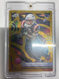2025 Topps Cosmic Chrome Rookies TreVeyon Henderson #168 Gold Interstellar Refractor 17/50