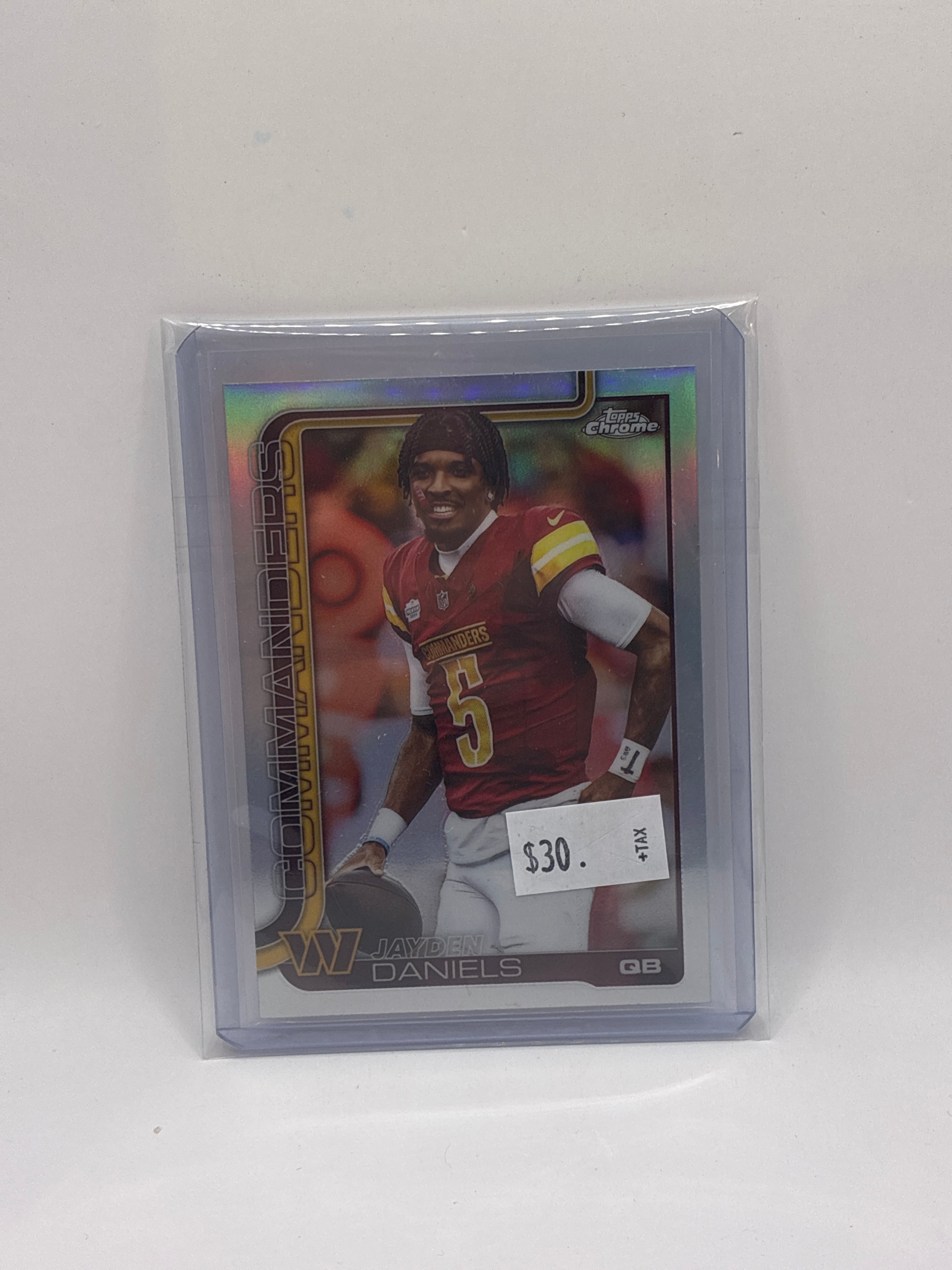 2025 Topps Chrome Image Variation Jayden Daniels #295