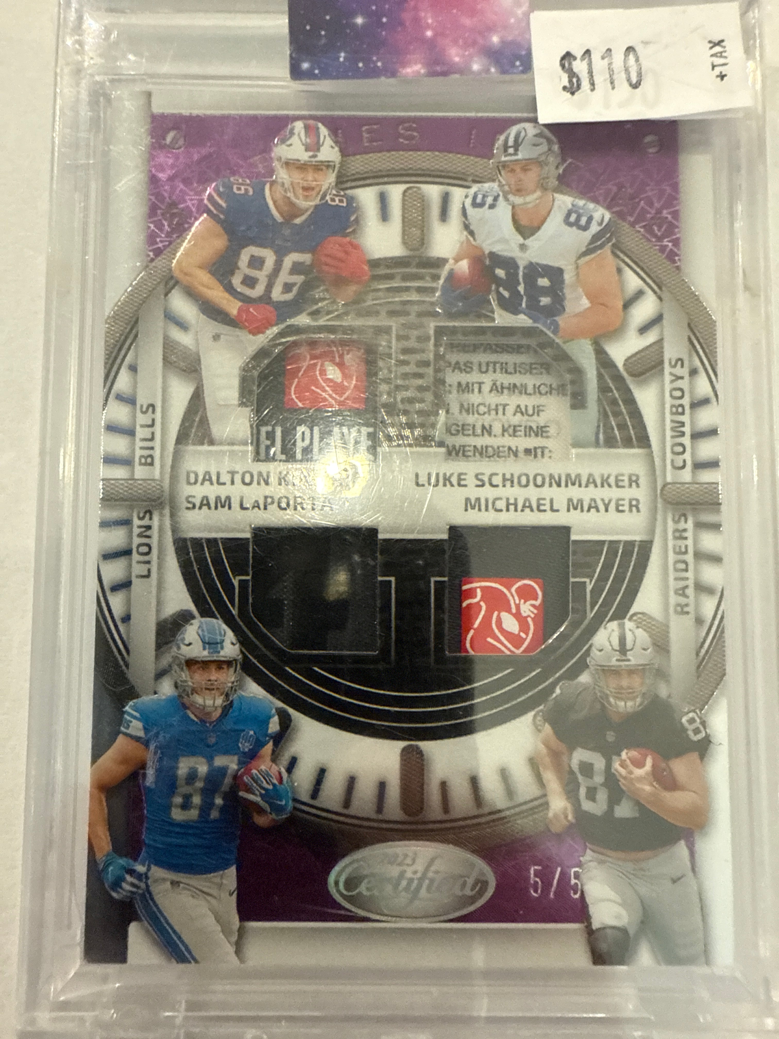 2023 Certified Kincaid/LaPorta/Mayer/Schoonmaker