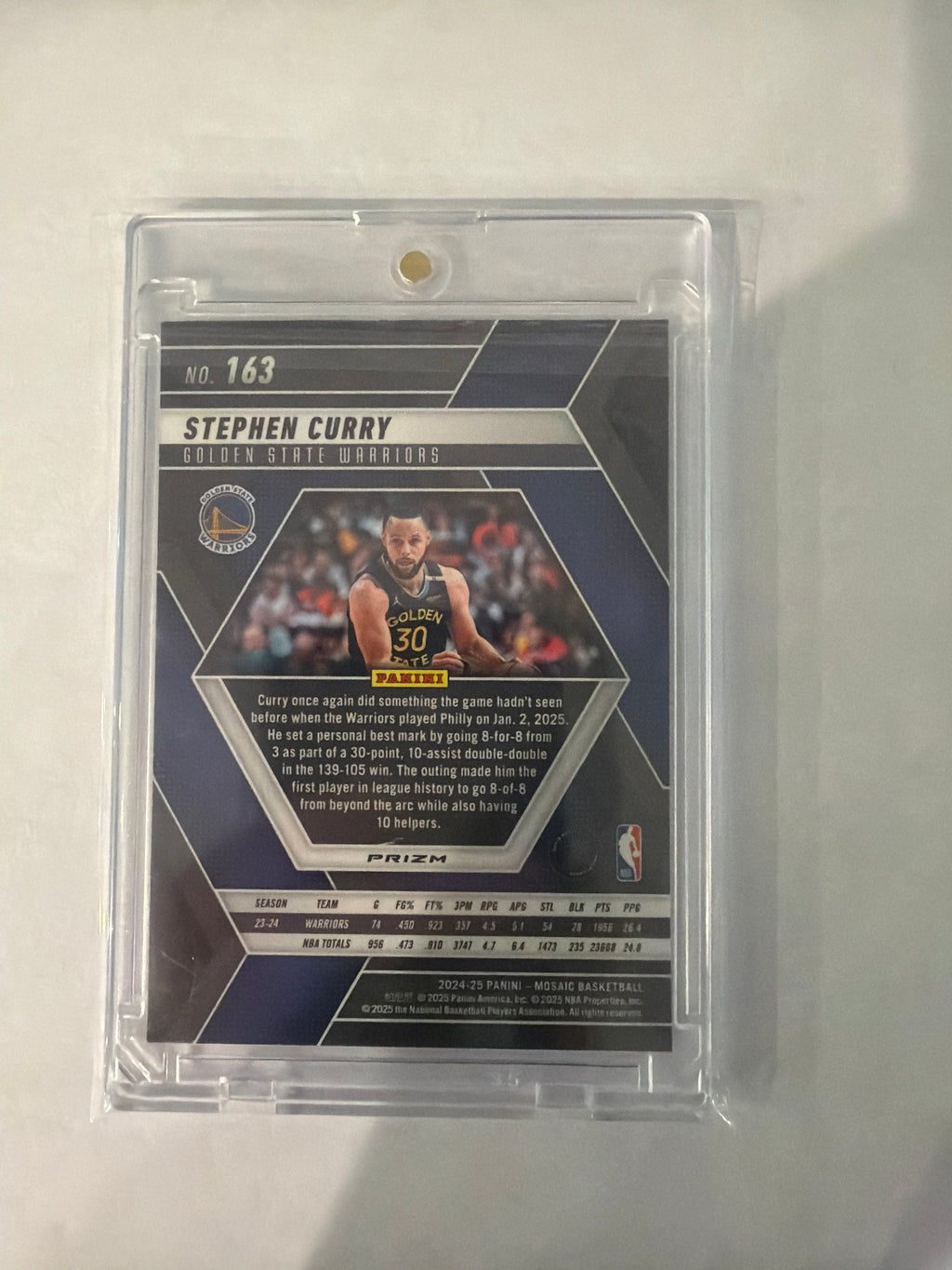 2024/25 mosiac Stephen Curry
