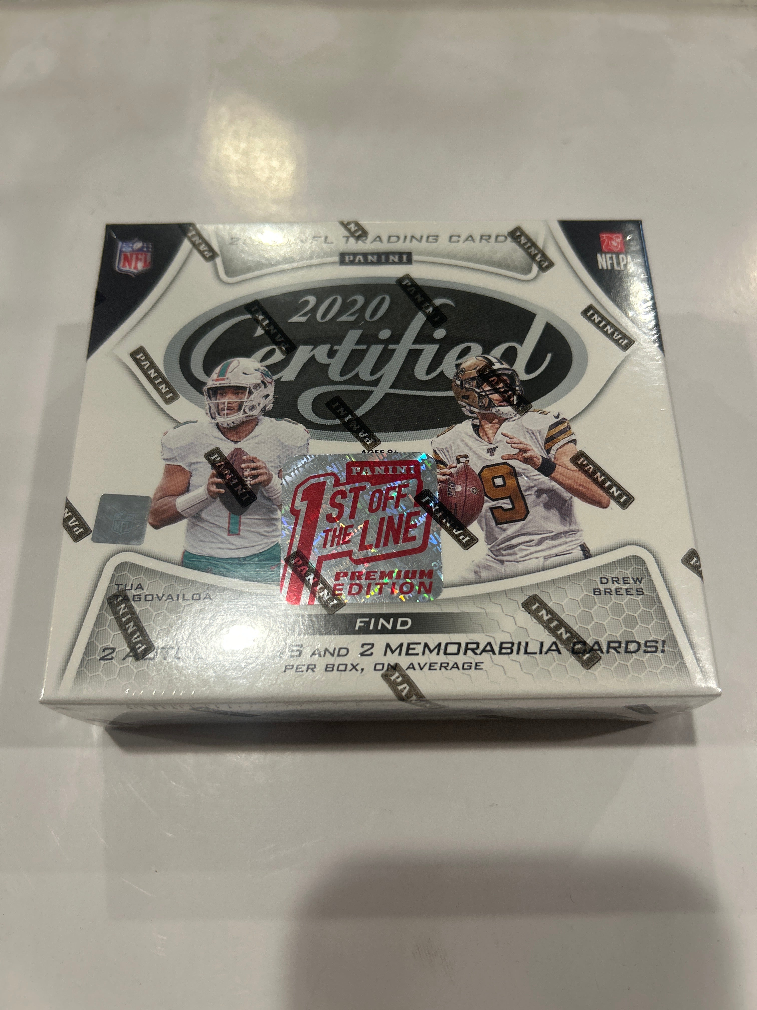 2020 Panini Certified Football FOTL Hobby Box
