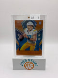 2020 Panini Rookies & Stars Rookie Justin Herbert Orange 46/99