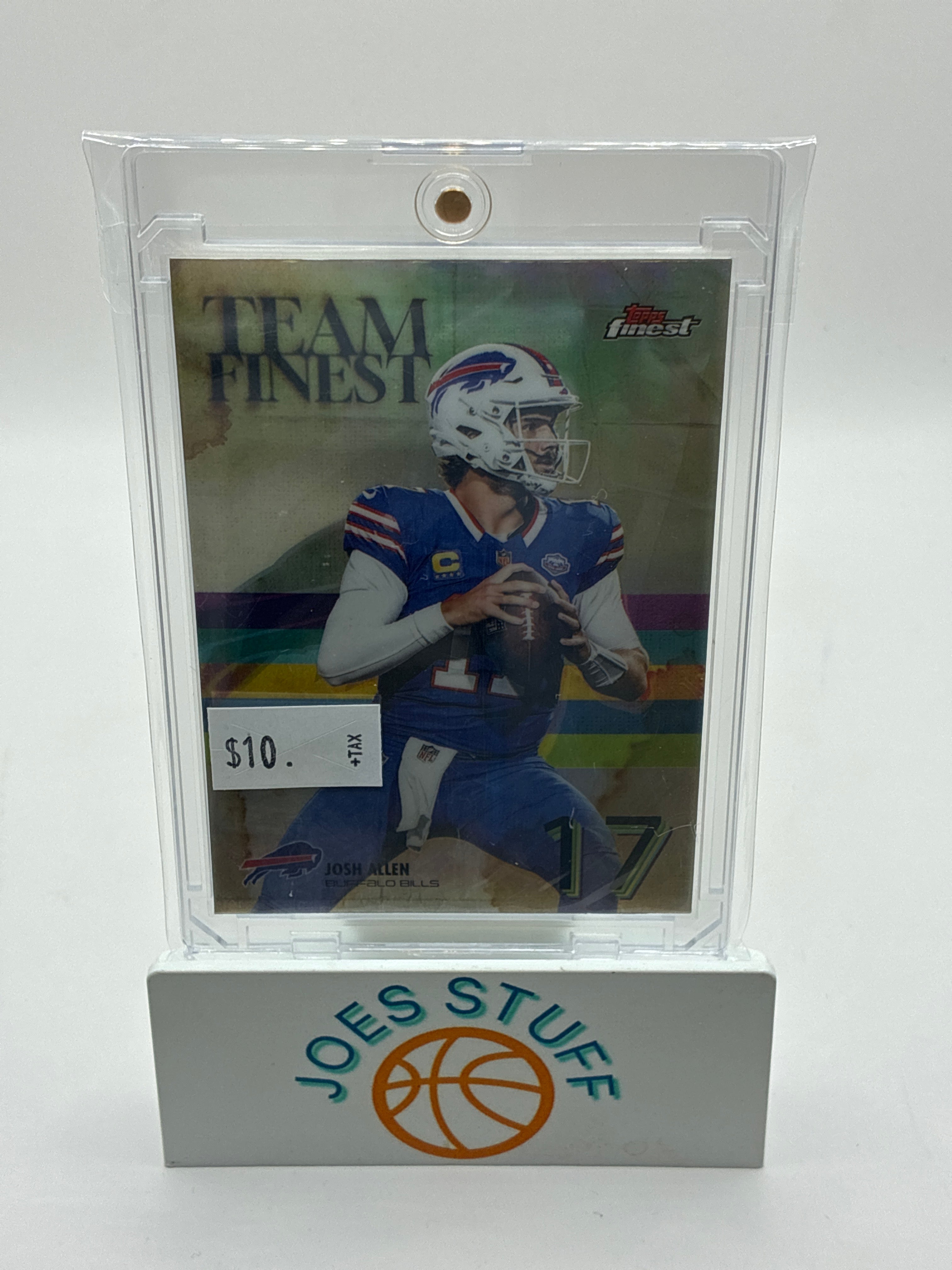 2025 Topps Finest Josh Allen Team Finest TF-1