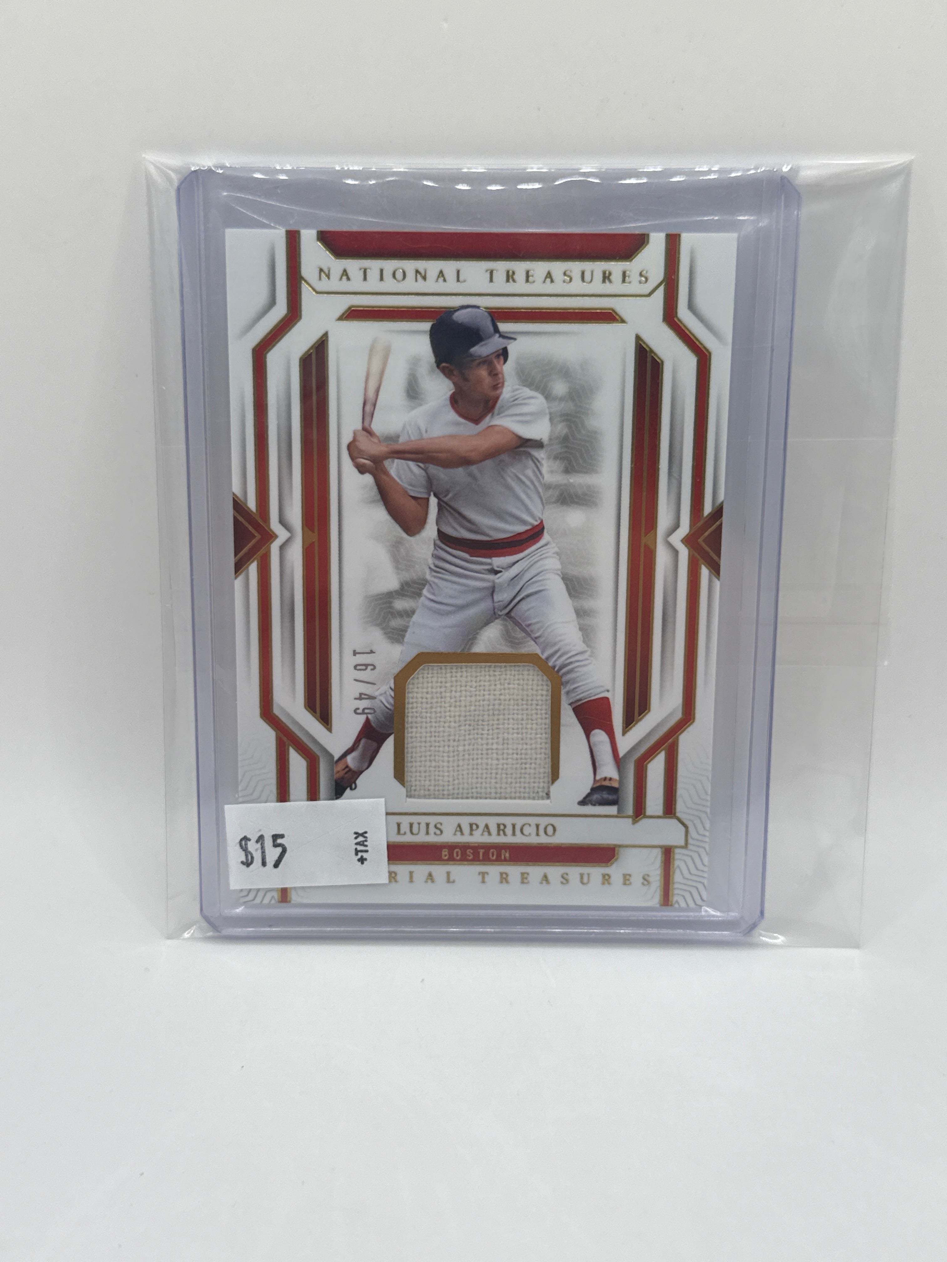 2024 National Treasures Luis Aparicio Patch 16/49