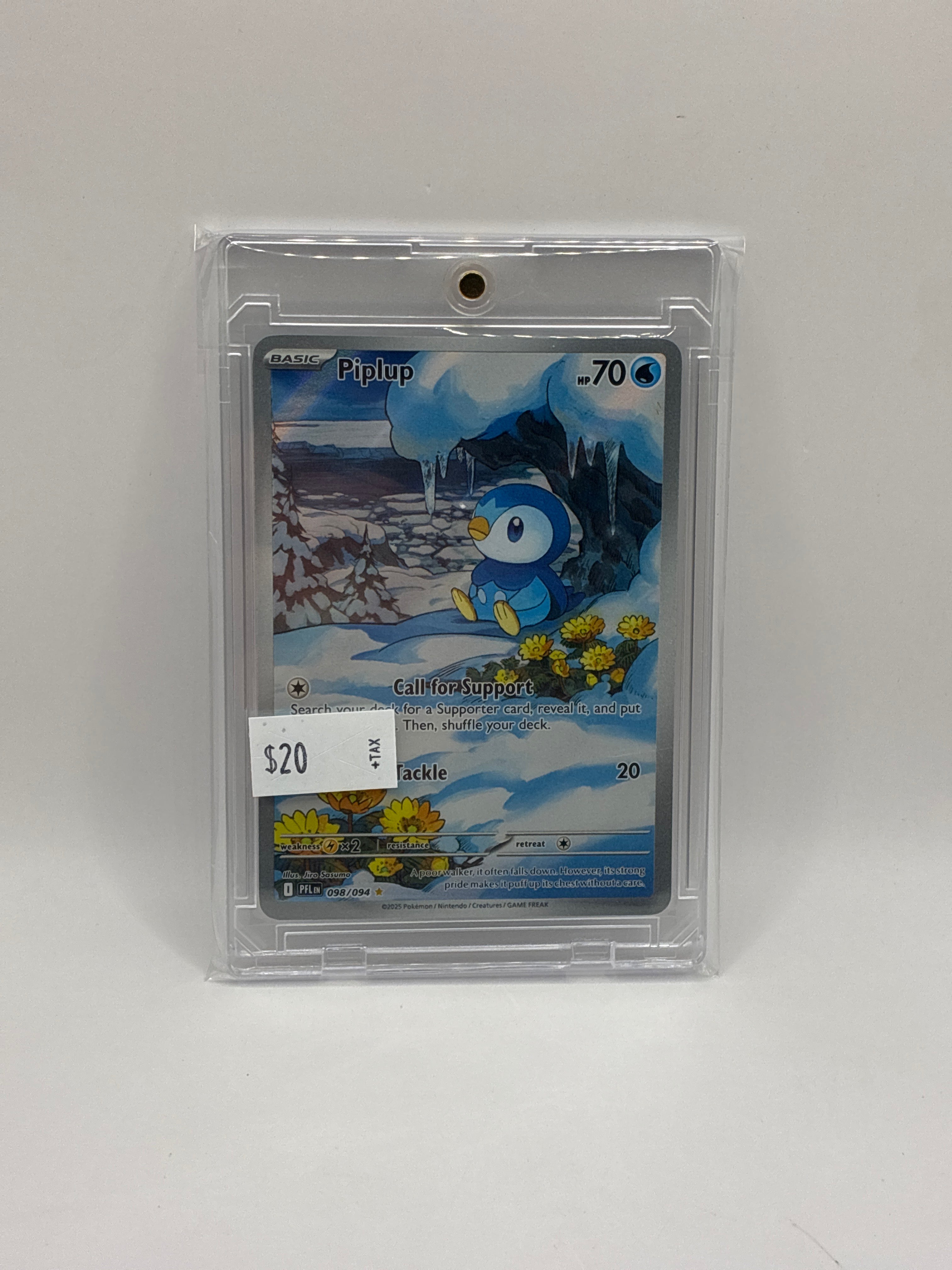 Piplup 098/094 Me02: Phantasmal Flames Holo