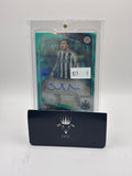 2025-26 Topps Uefa Club Competitions Autographs Sandro Tonali Aqua Foil 030/199