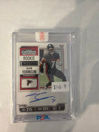 2023 contenders rookie ticket bijan Robinson auto