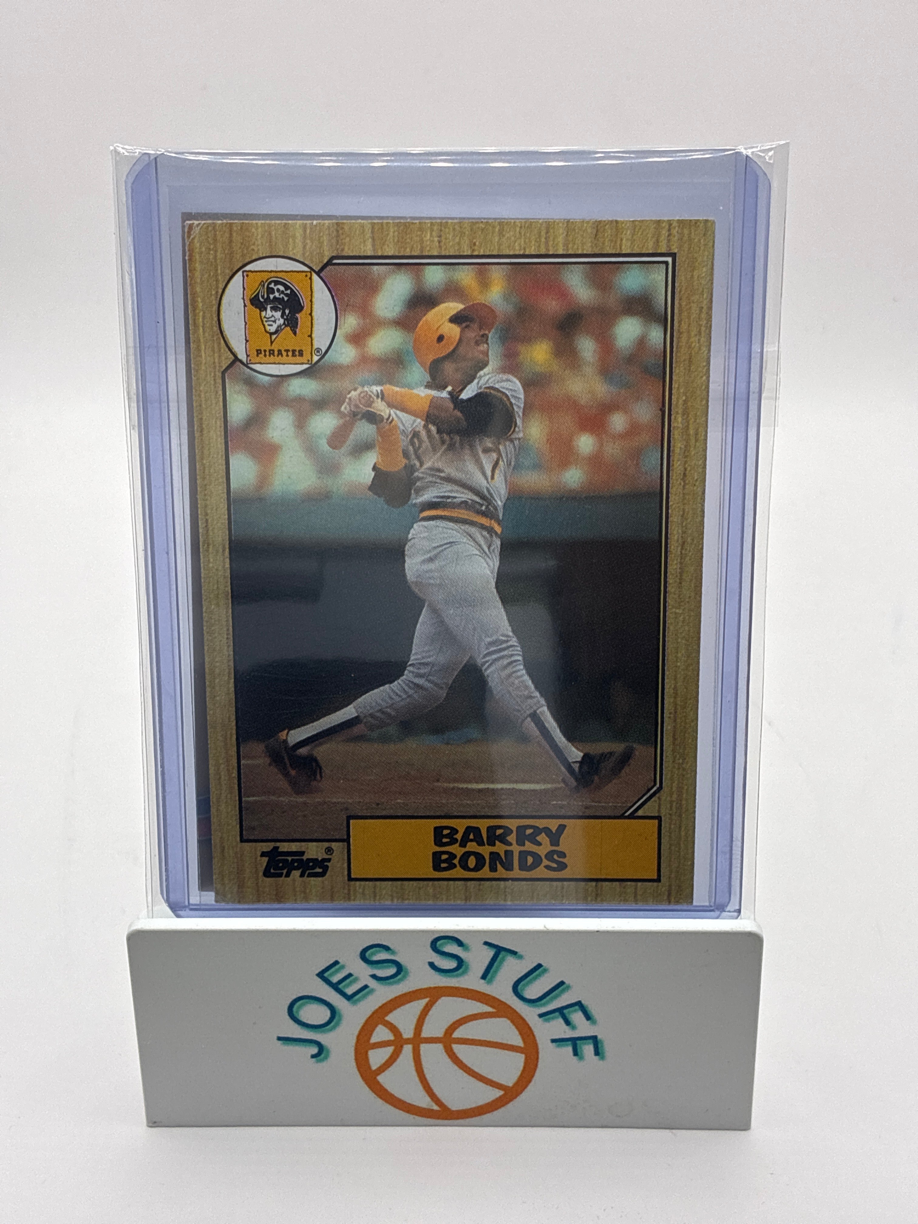 1987 Topps Barry Bonds Tiffany