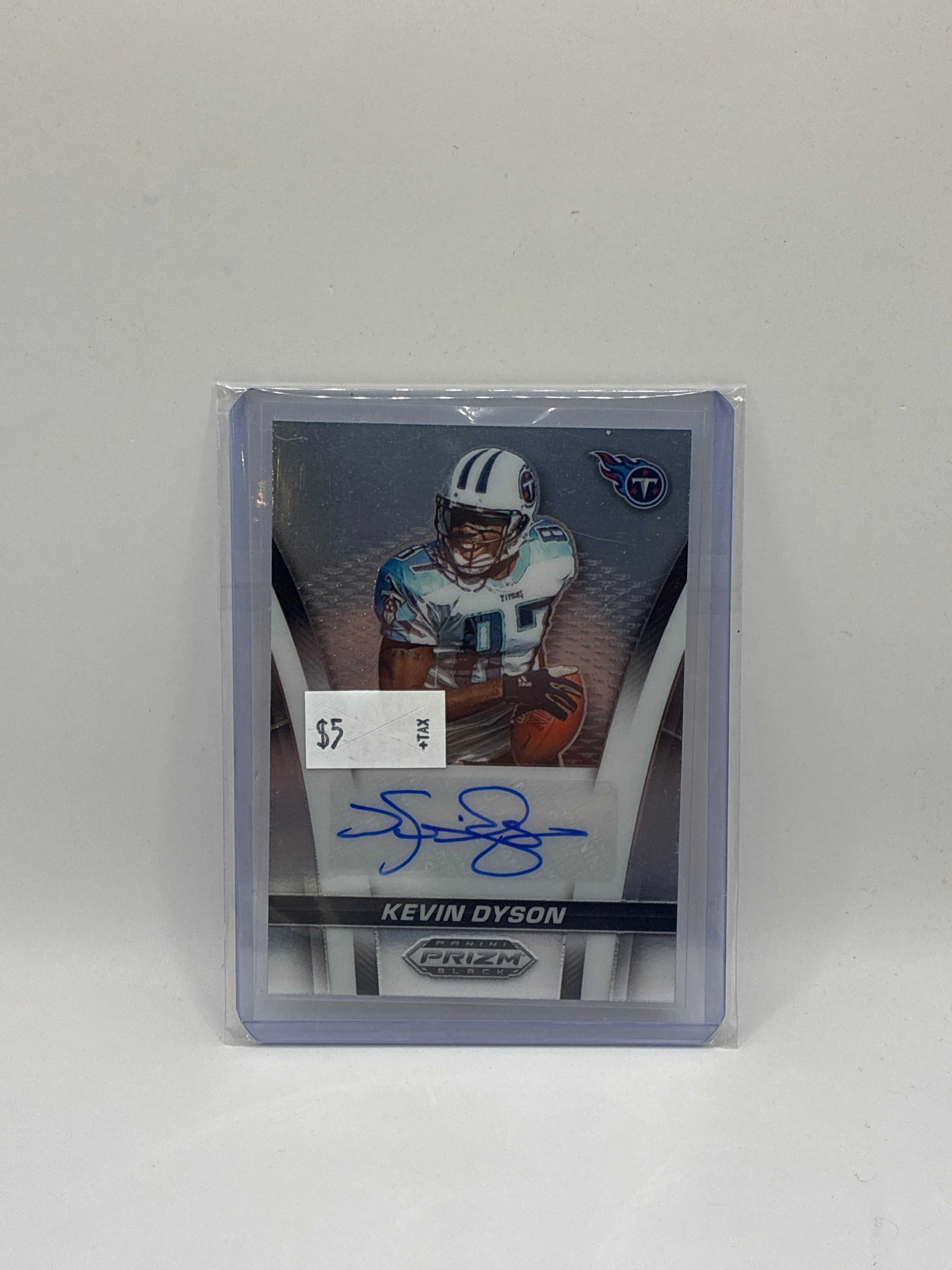 2025 Panini Prizm Black Flashback Signatures Kevin Dyson