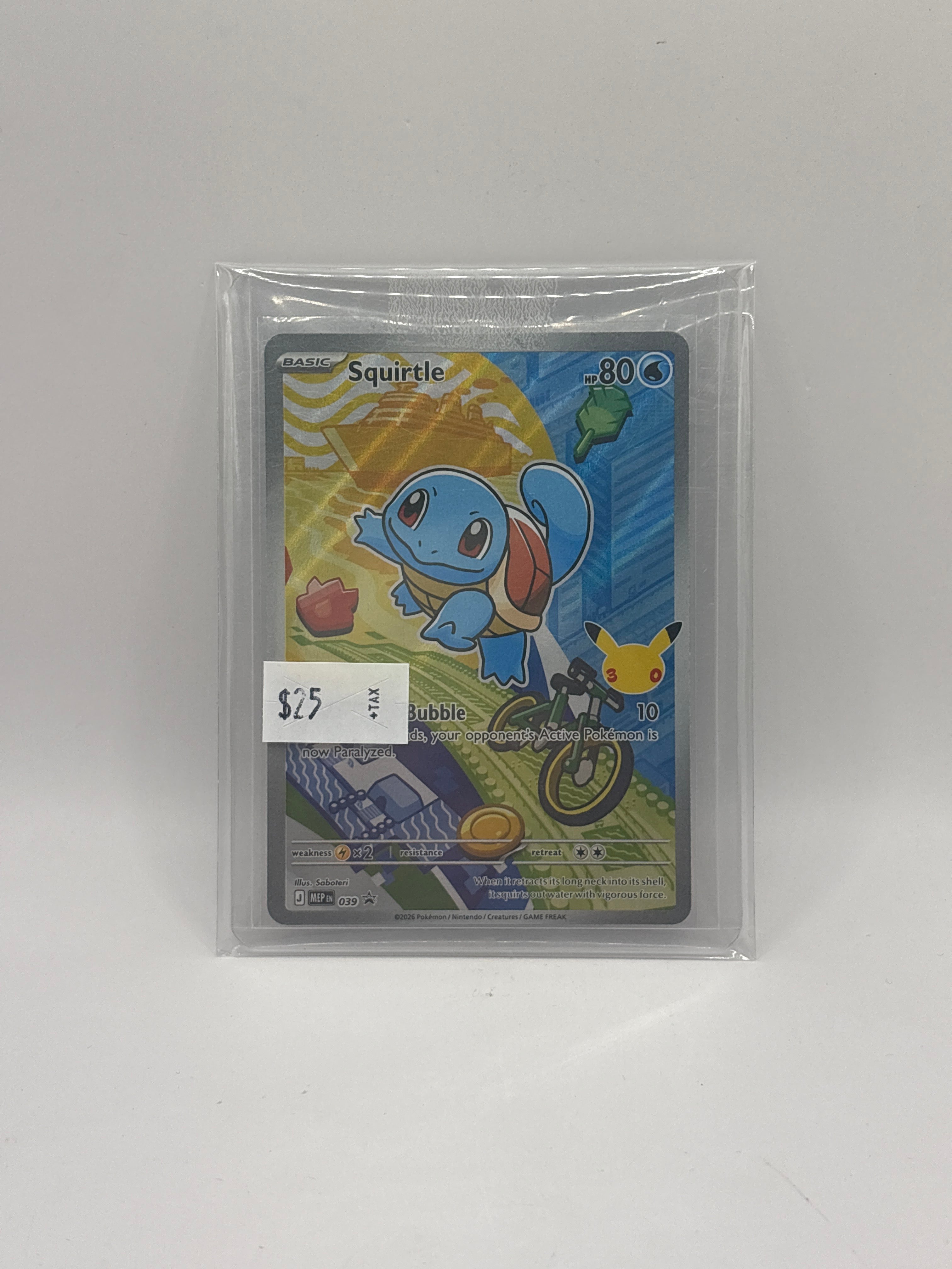 Squirtle 039 Me: Mega Evolution Promo Holo