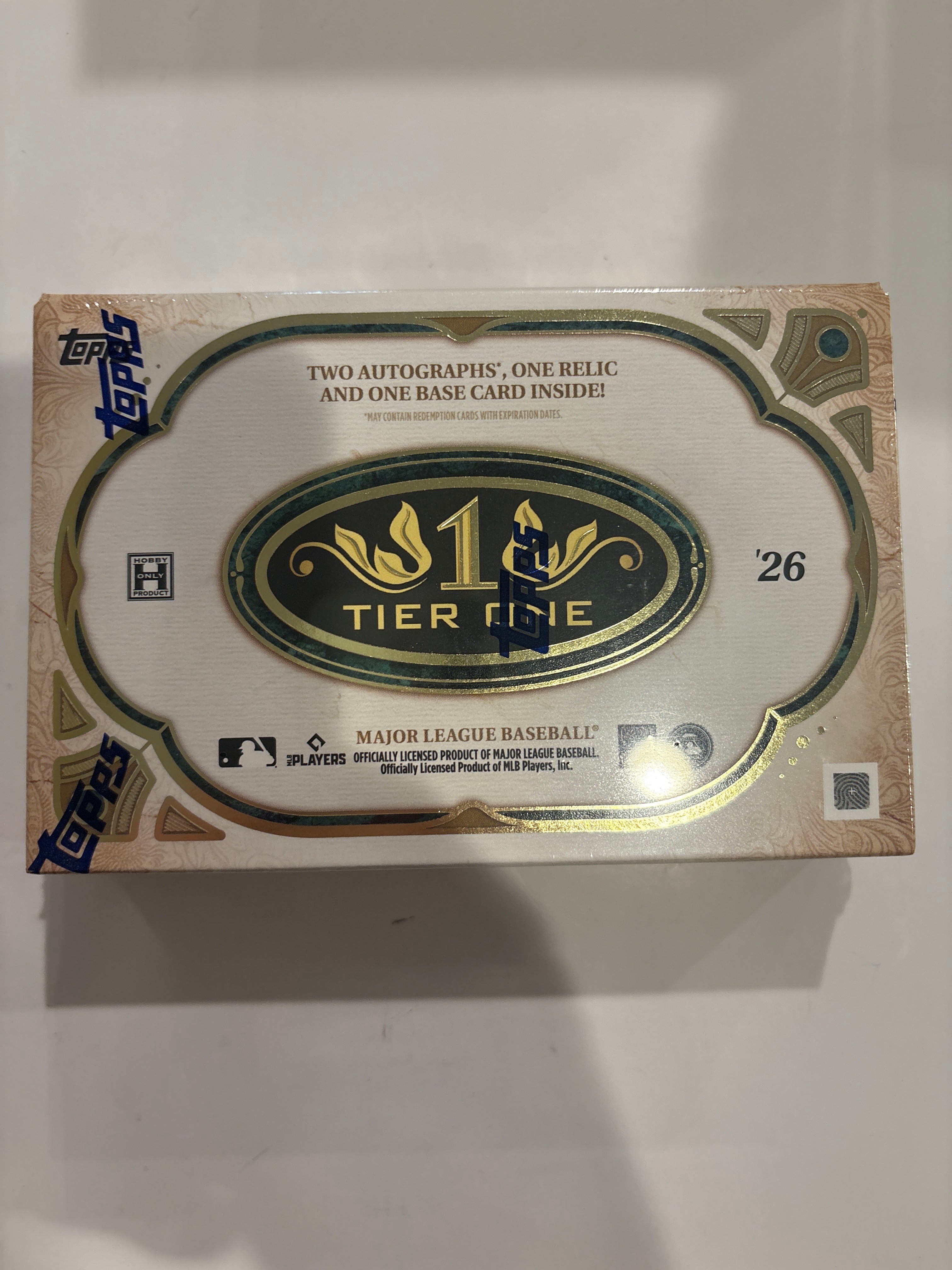 2026 Topps Tier One Baseball Hobby Box