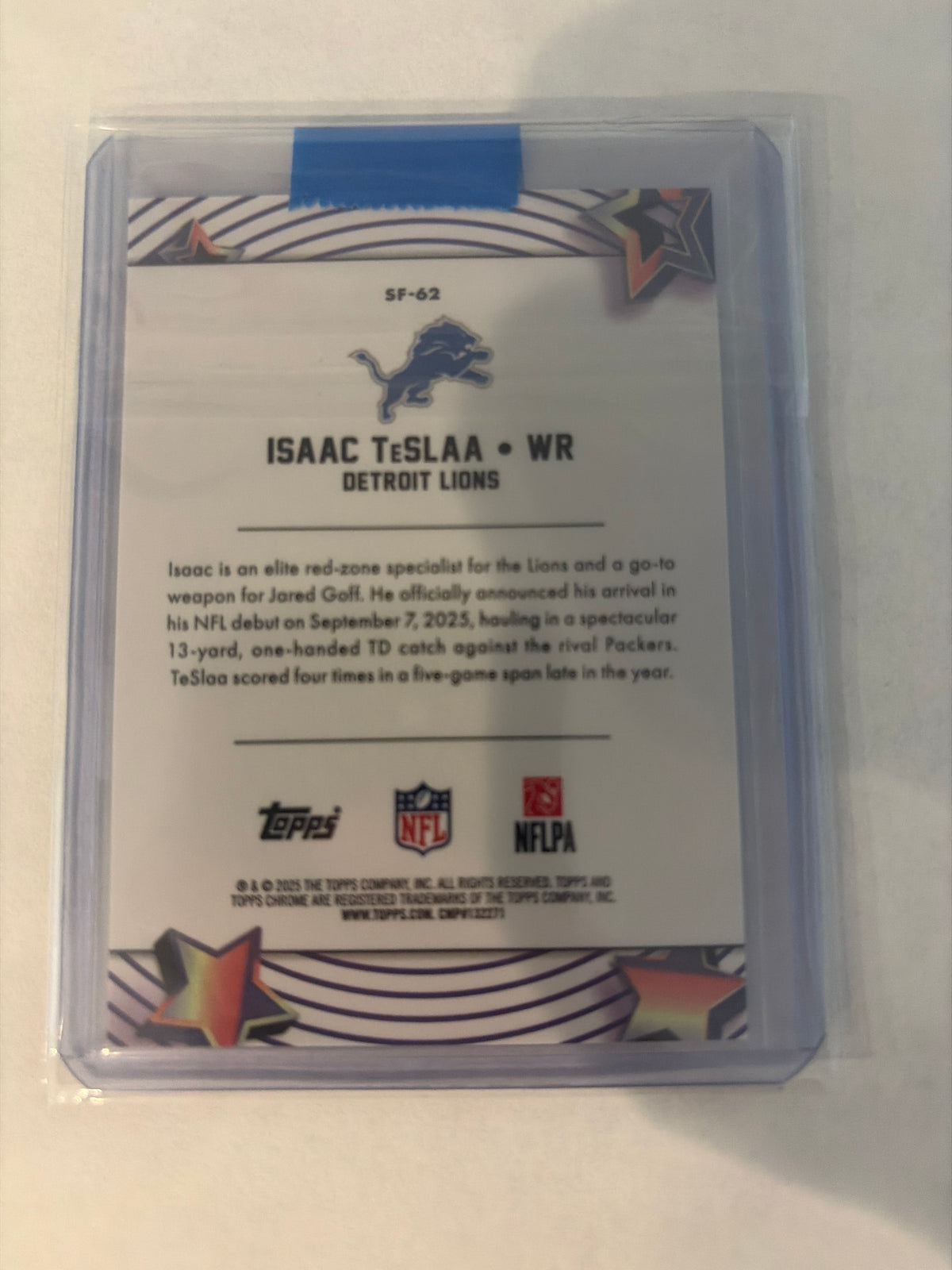 2025 Topps Chrome Isaac Teslaa ￼