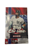 2026 Baseball Topps Chrome Hobby Box