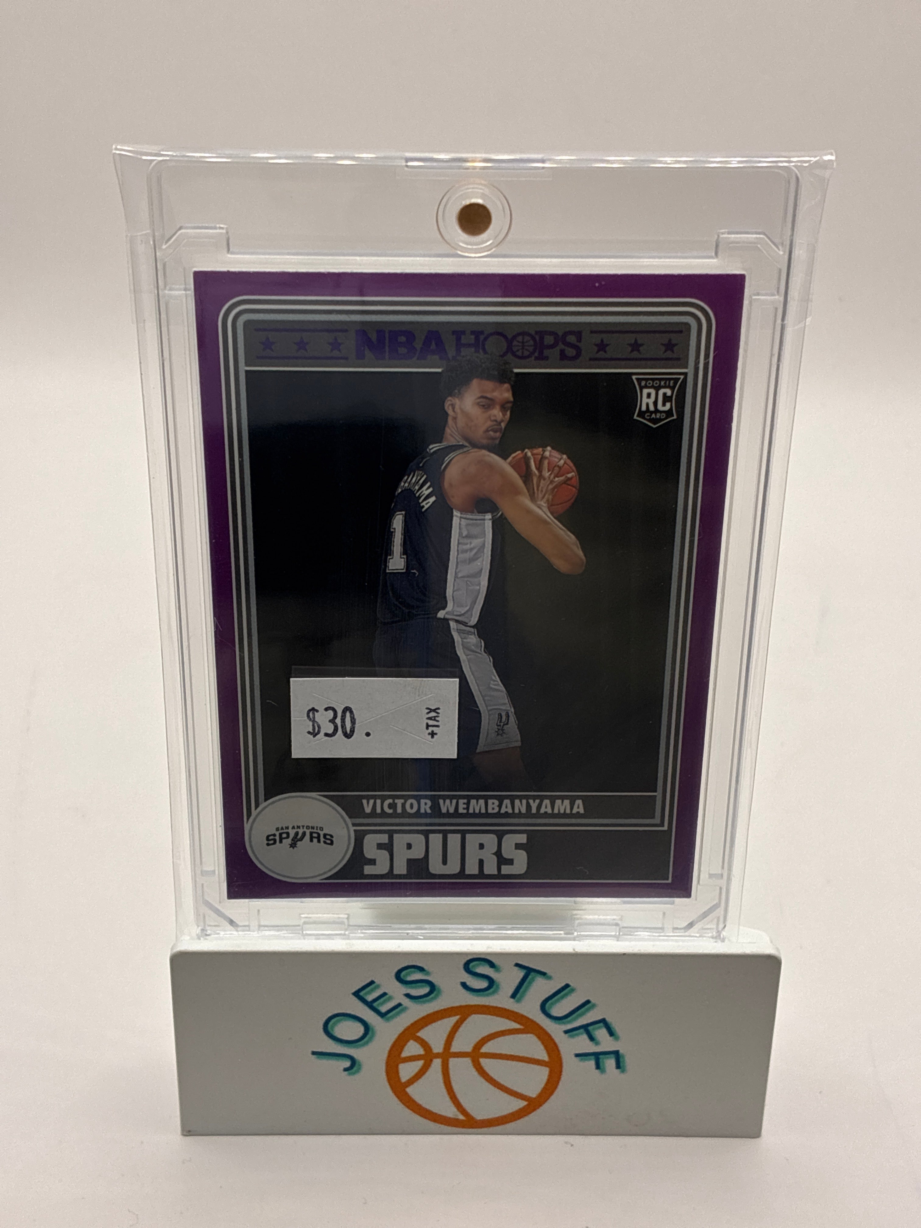 2023-24 Panini NBA Hoops Tribute Victor Wembanyama #298 Purple