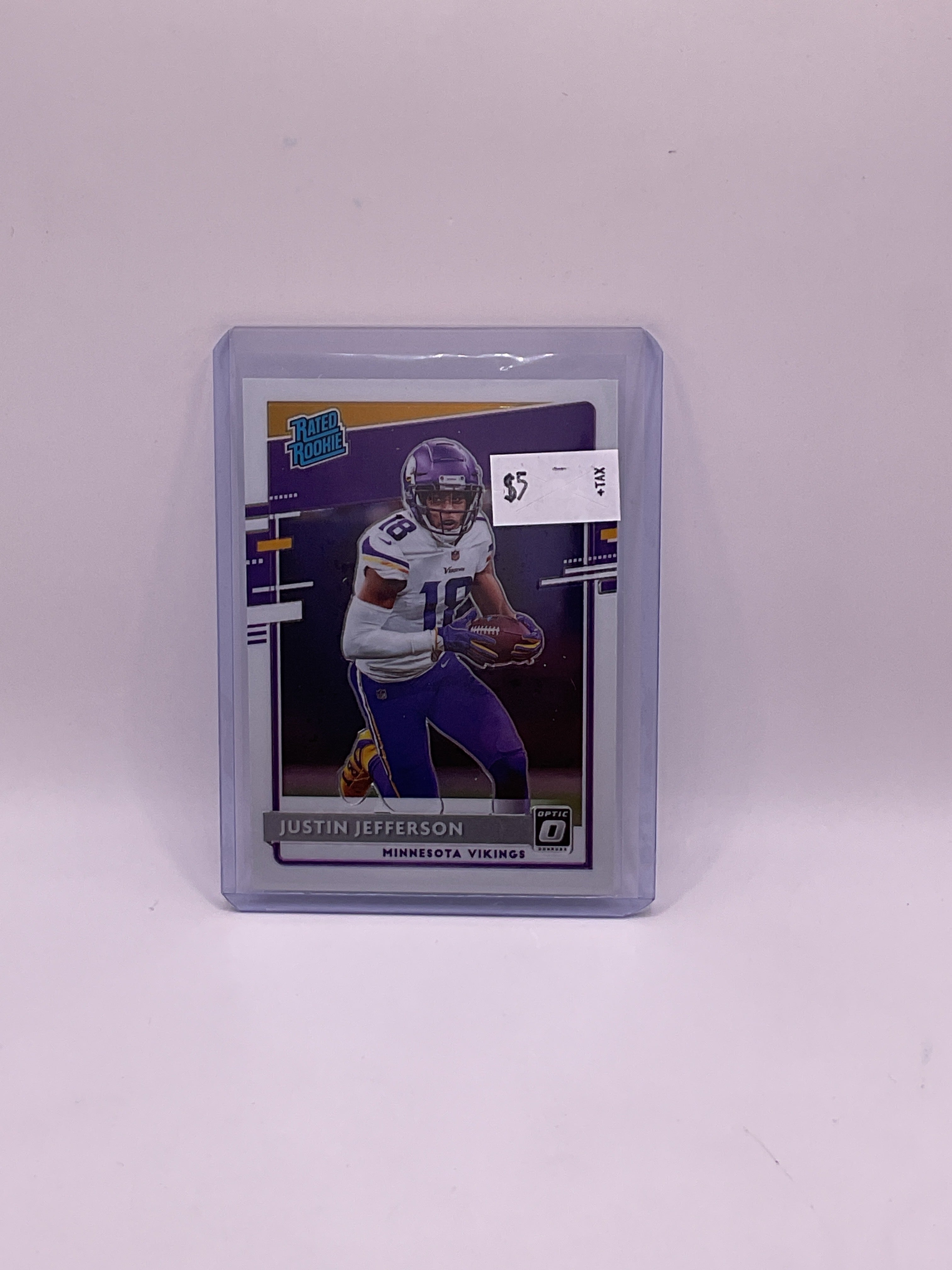 2020 Panini Donruss Optic Rated Rookies Justin Jefferson