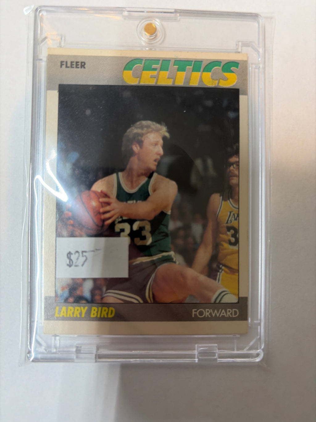 1987 Fleer Larry bird