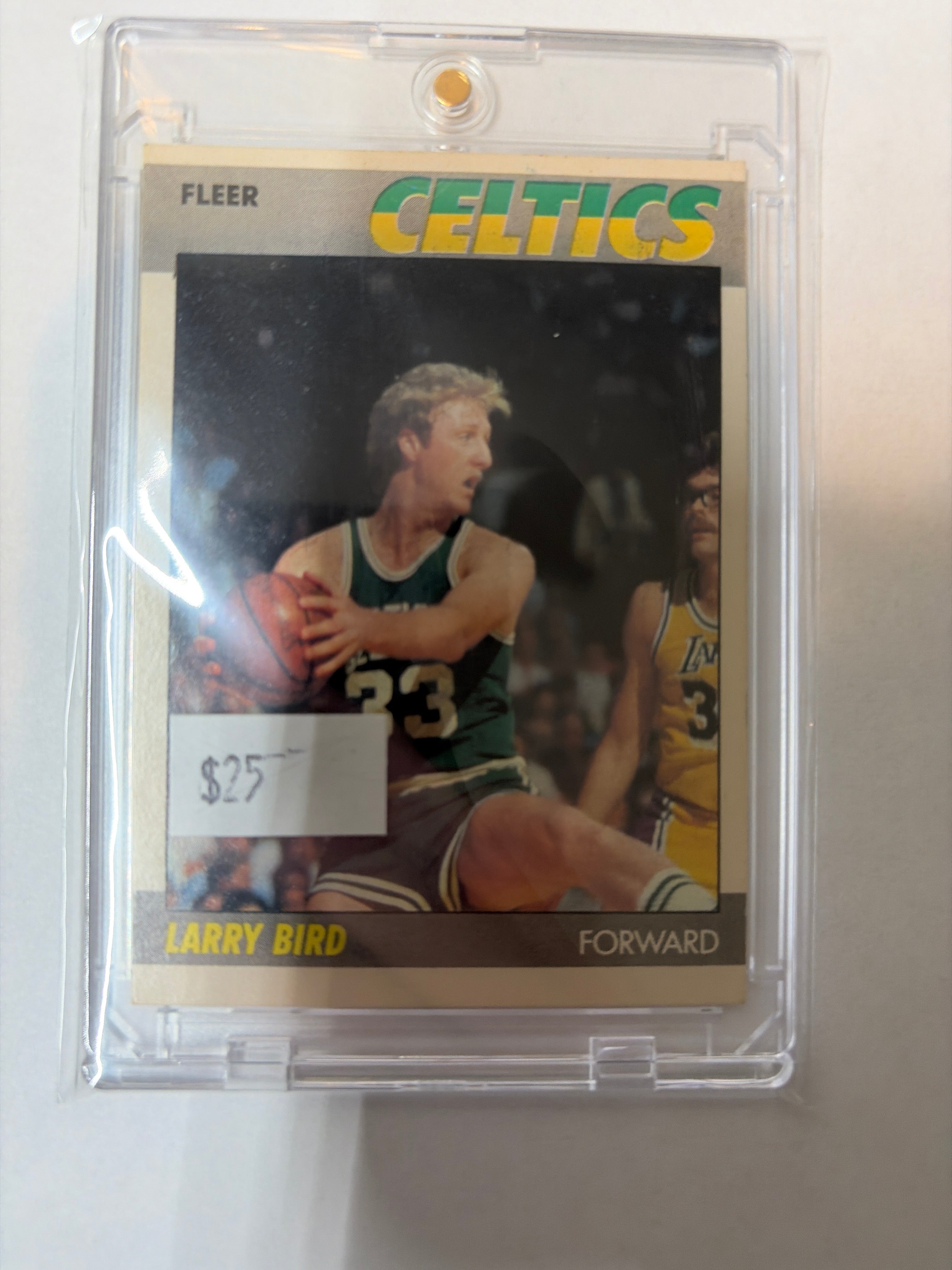 1987 Fleer Larry bird