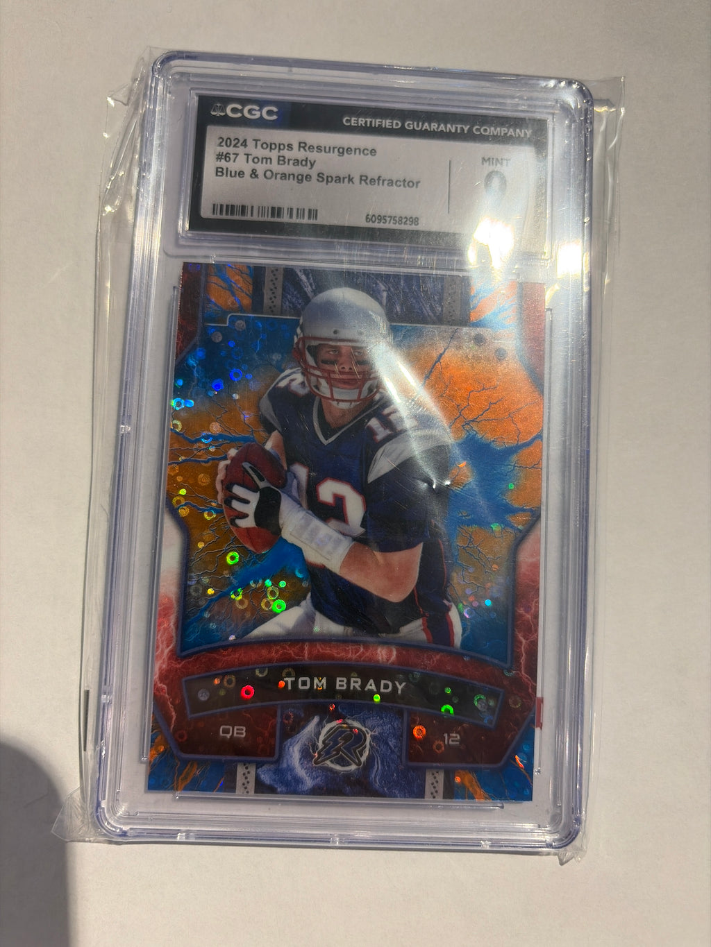 2024 Topps Resurgence Tom Brady CGC 9