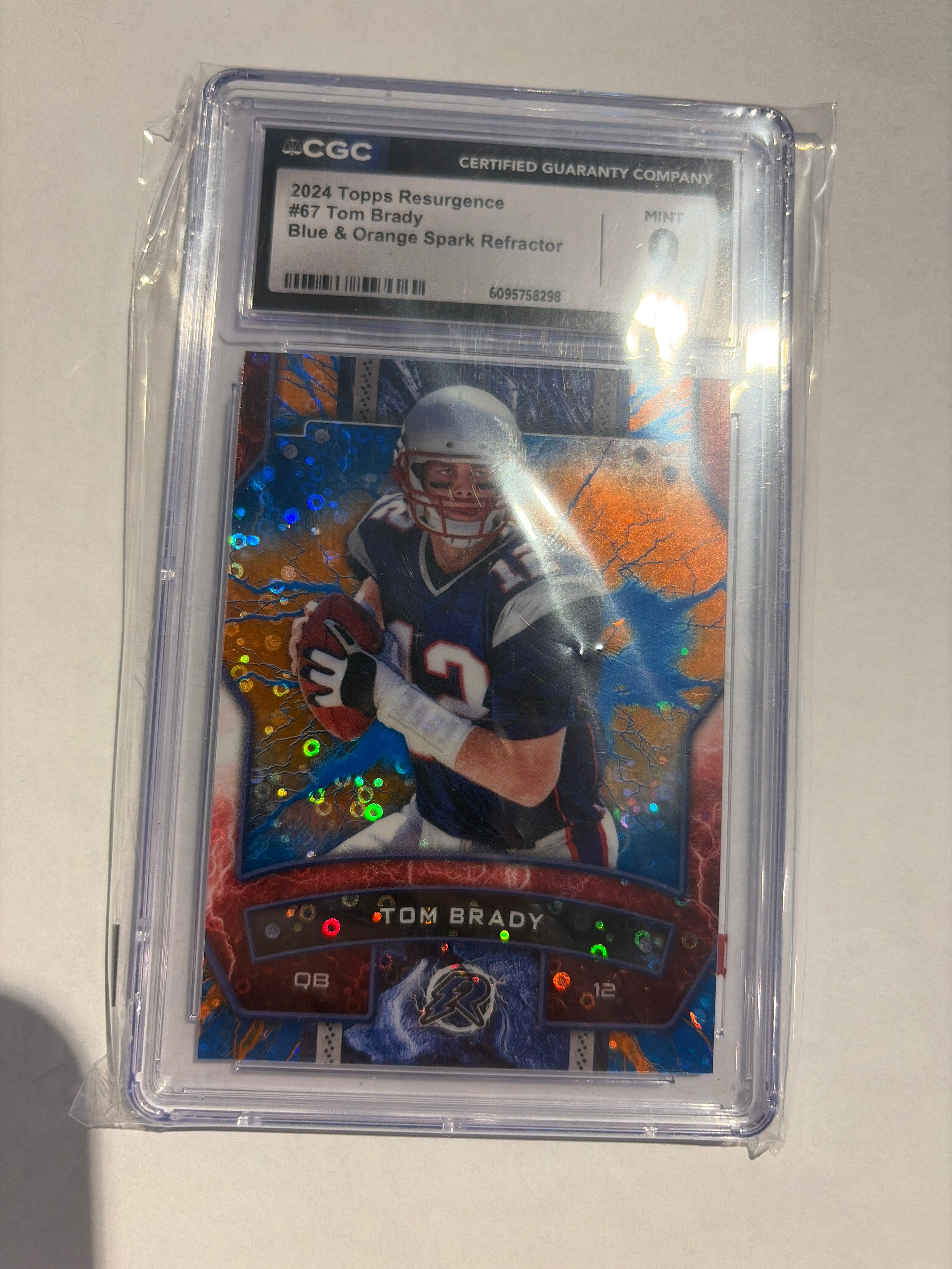 2024 Topps Resurgence Tom Brady CGC 9