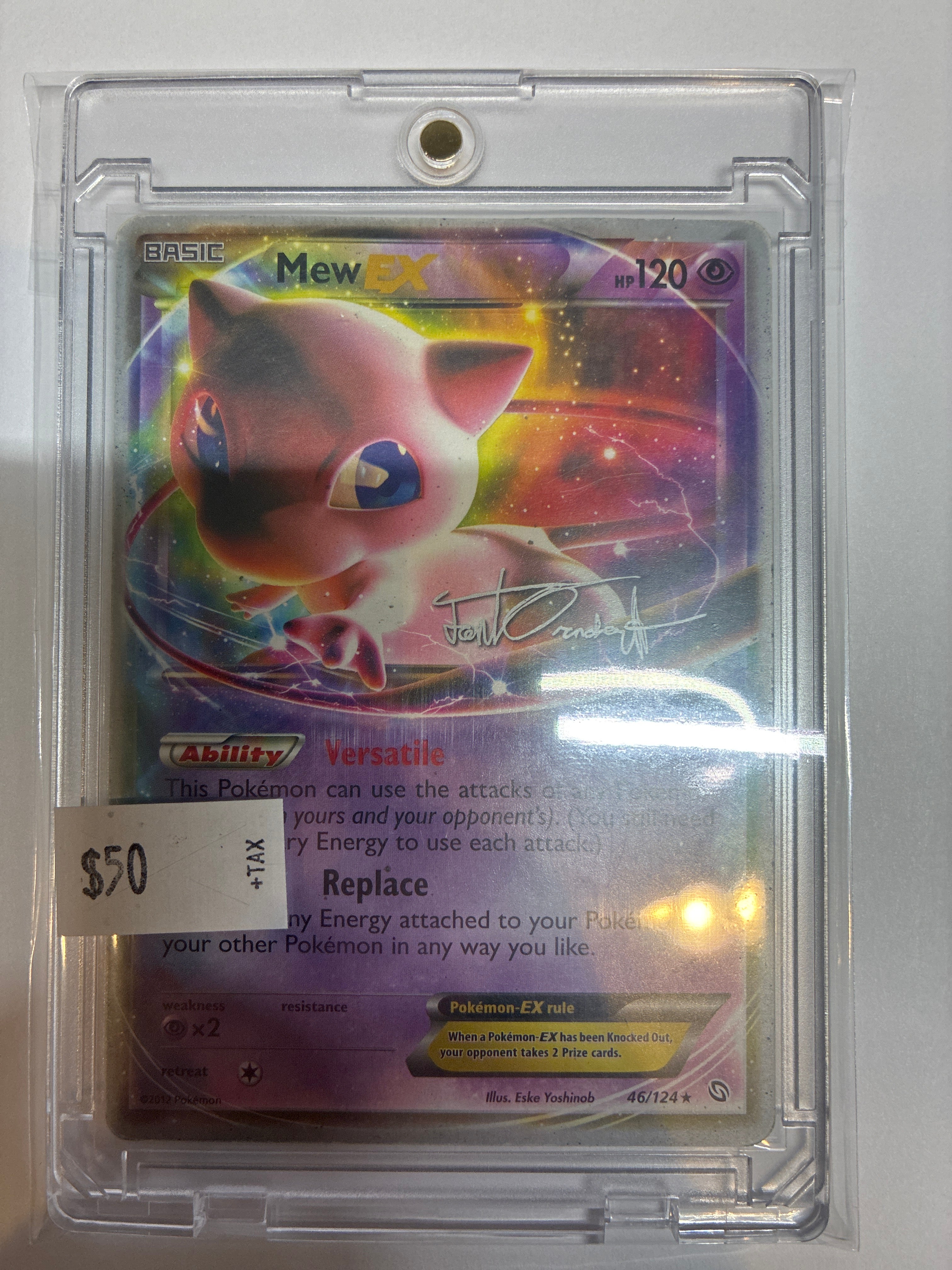 Mew Ex 46/124 World Championship Decks Regular