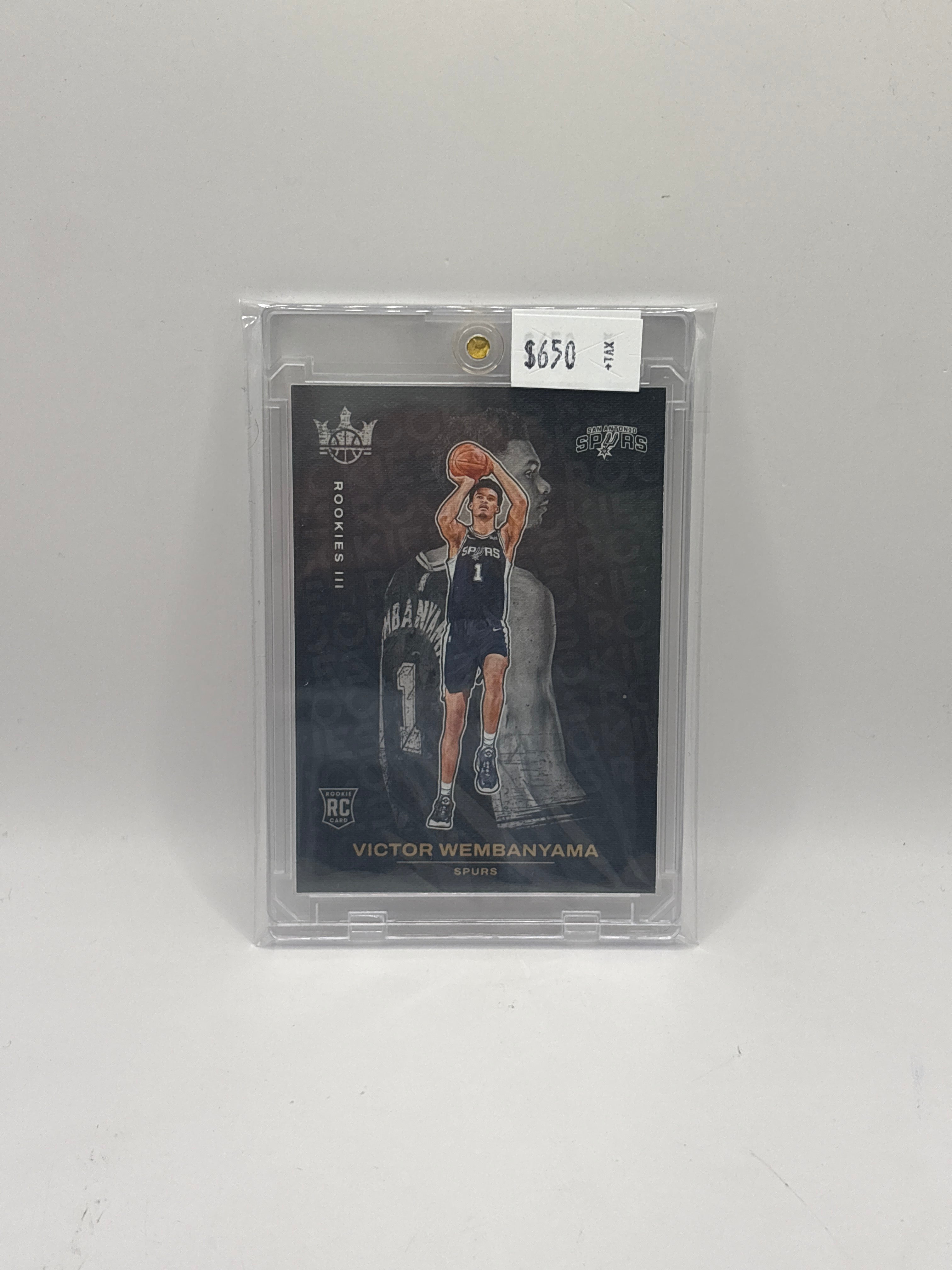 2023-24 Panini Court Kings Rookies III Victor Wembanyama #139