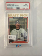 2005 Topps Justin Verlander PSA10