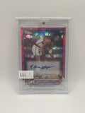 2023-24 Topps Chrome Sapphire Edition Autographs Elvin Hayes #CG-EH Pink Cracked Ice 1/1