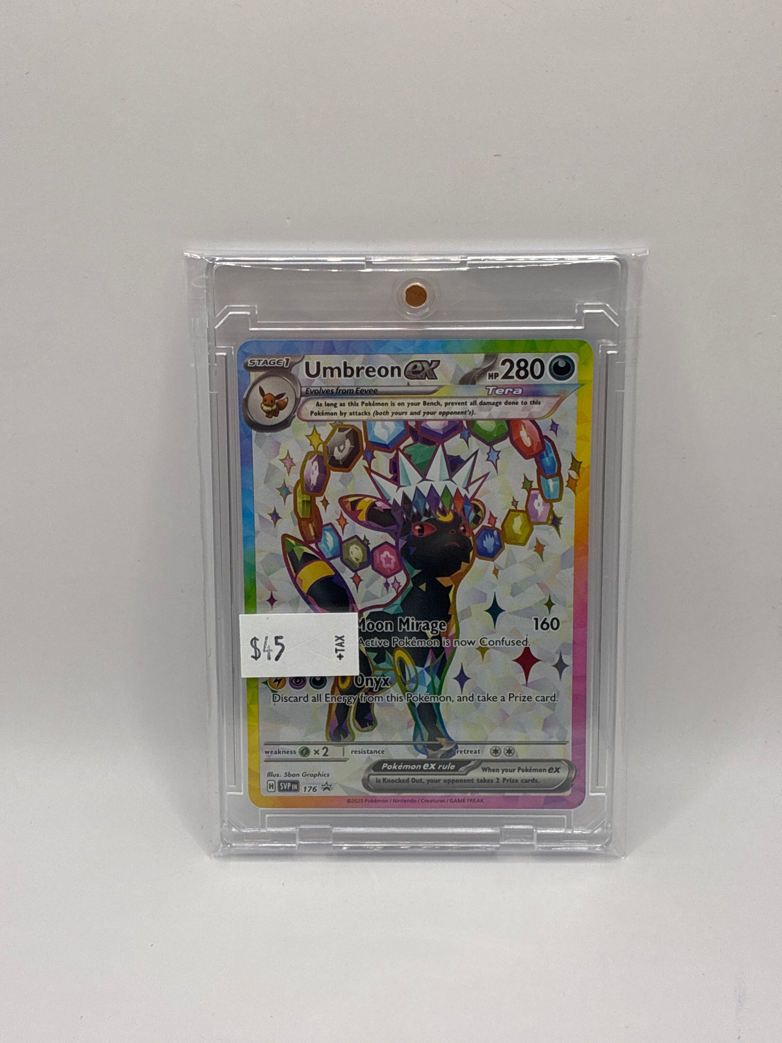 Umbreon ex SVP176 Sv: Scarlet & Violet Promo Cards Holo