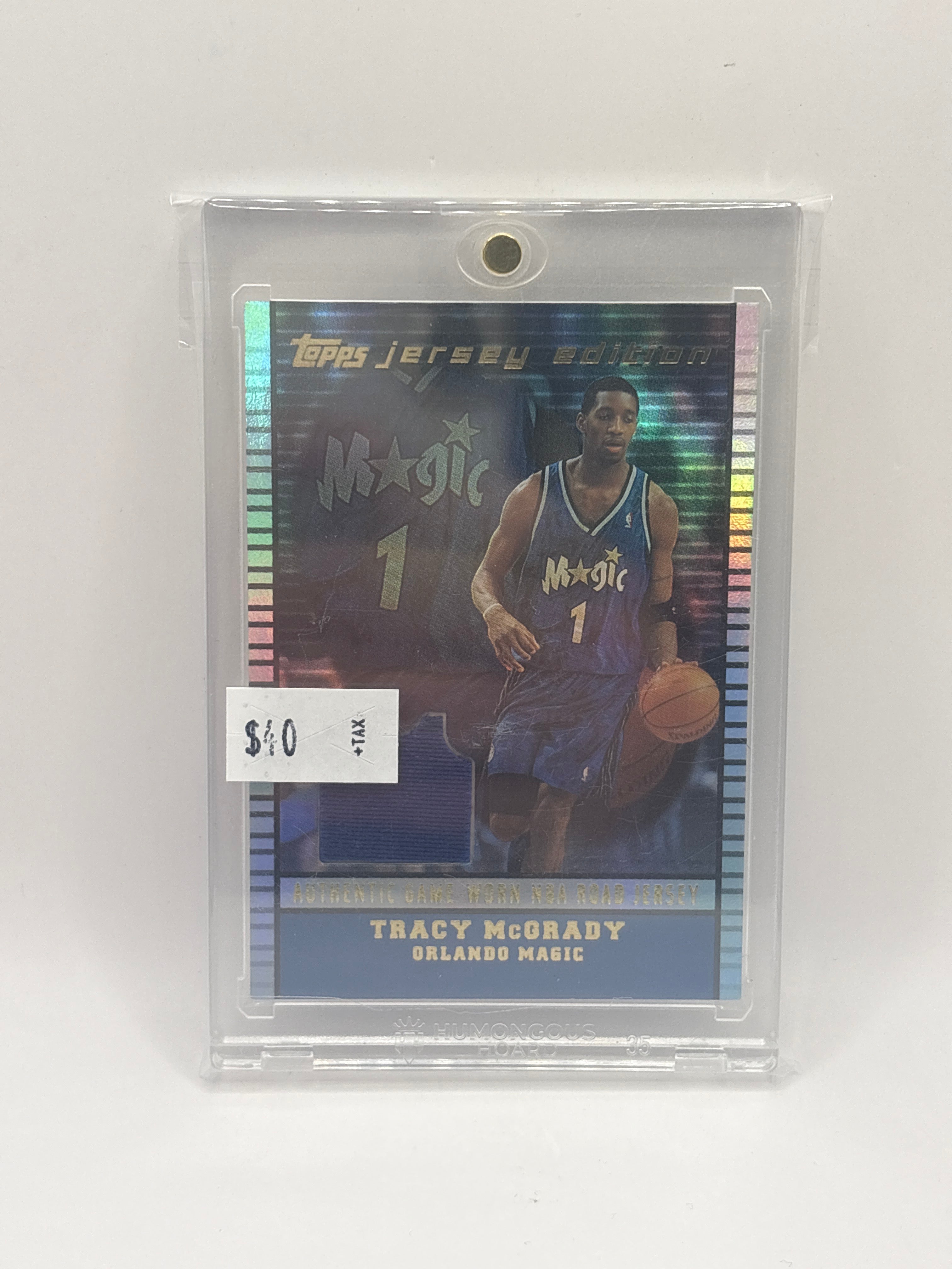 2002-03 Topps Jersey Edition Tracy McGrady #JE TLM