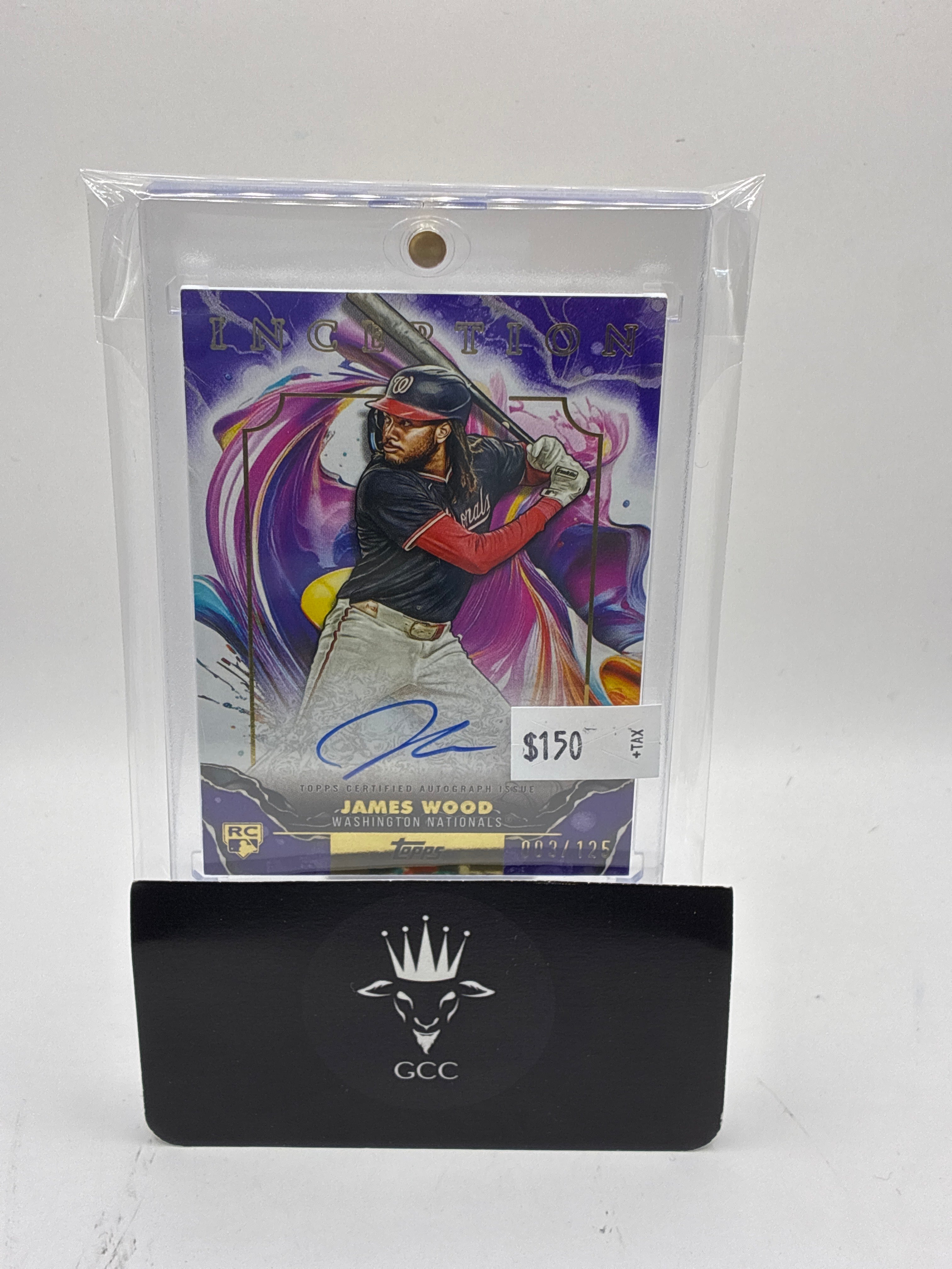 2025 Inception James Wood Auto 003/125