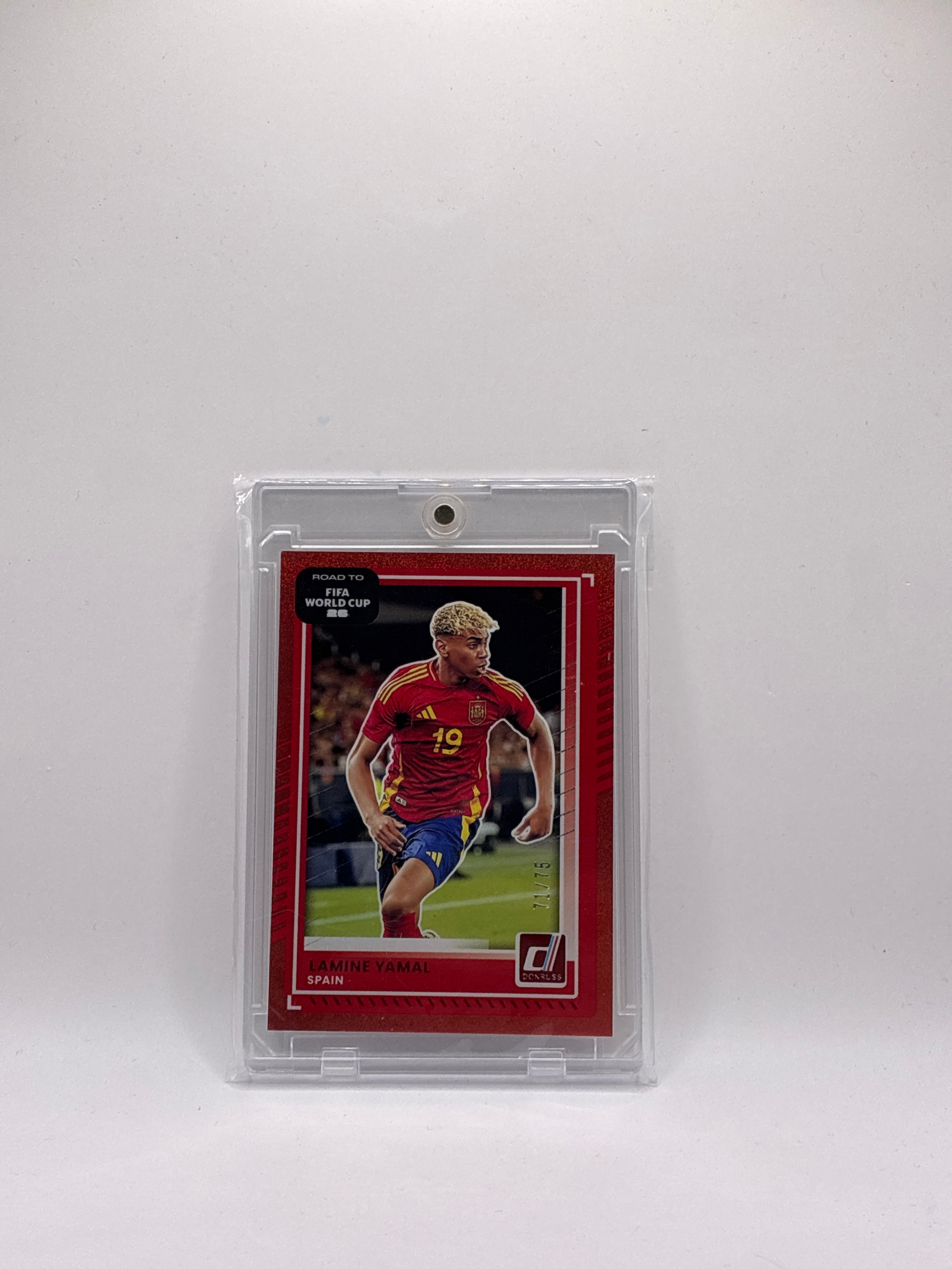 2025-26 Panini Donruss Road to Fifa World Cup Lamine Yamal 71/75