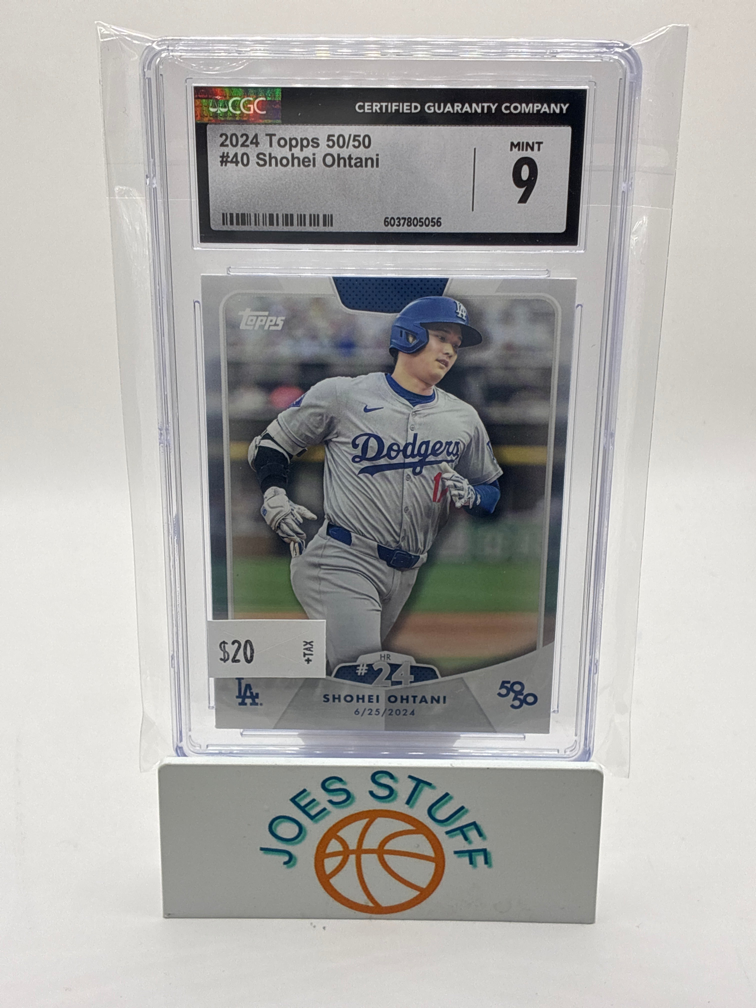 2024 Topps 50/50 Shohei Ohtani CGC 9